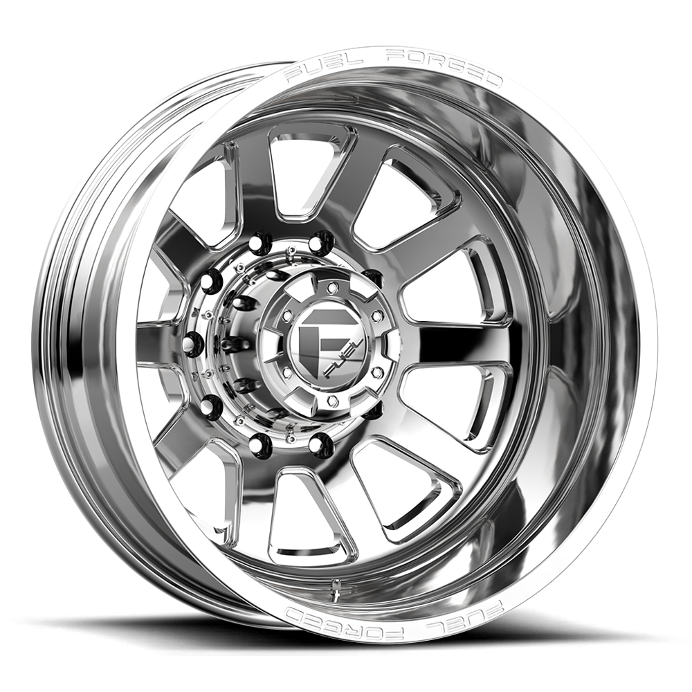 Fuel Mono DE09 FF09D 22x12 10x170 Polished Wheel 22" -50mm Rim