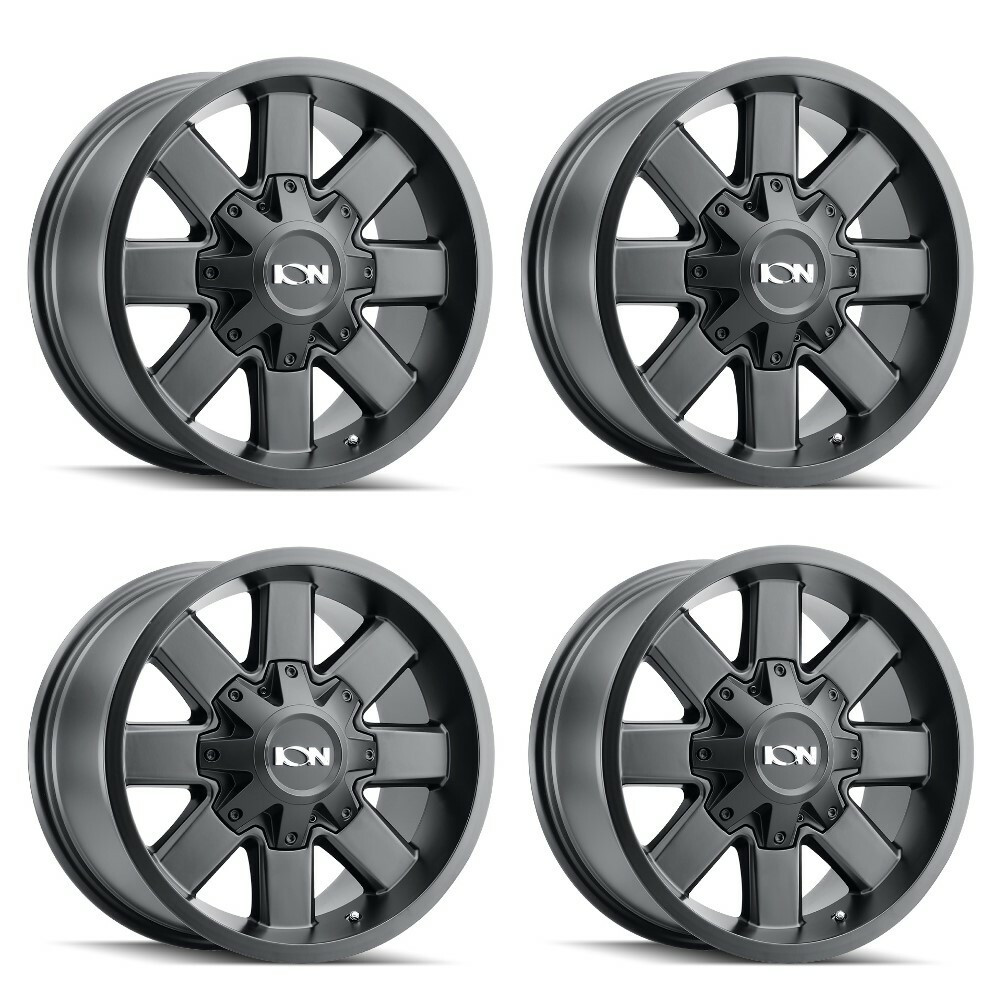 Ion Alloy 141 Wheels 18.0 Inch 6x120 6x5.5 (6x139.7) A2i Wheel and Tir