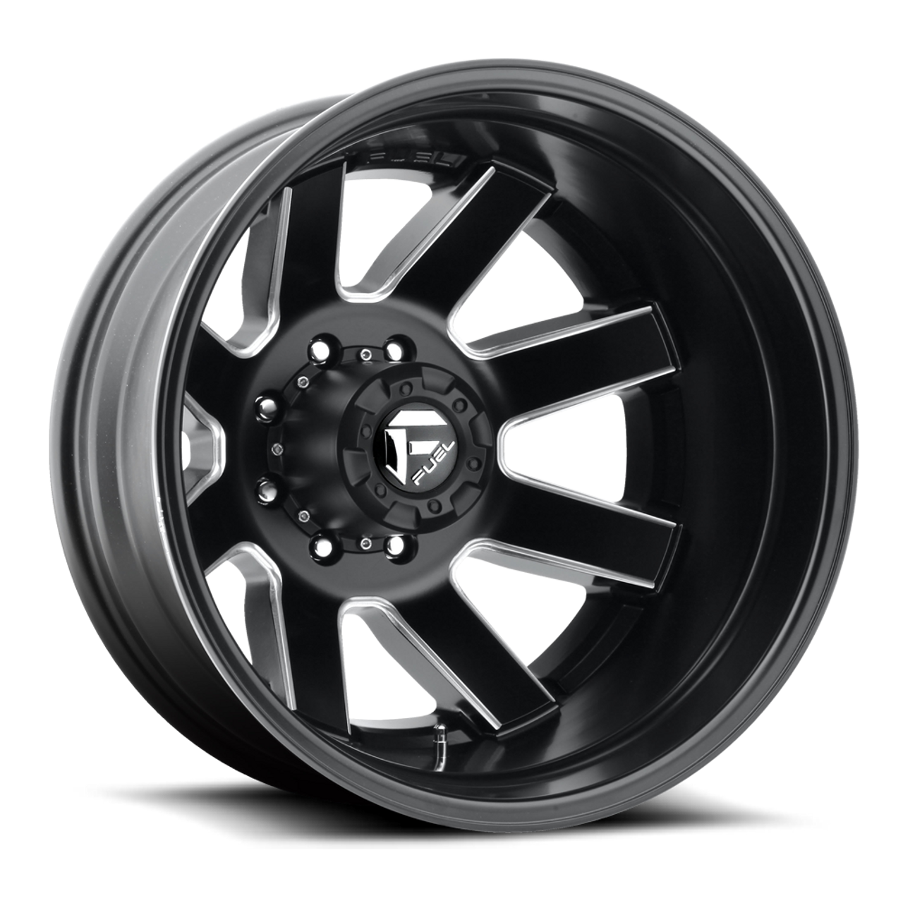 Fuel 1PC D538 Maverick 20x8.25 10x225 Matte Black Milled Rear Wheel 20" -202mm Fuel 1PC D538 Maverick 20x8.25 10x225 Matte Black Milled Rear Wheel 20" -202mm