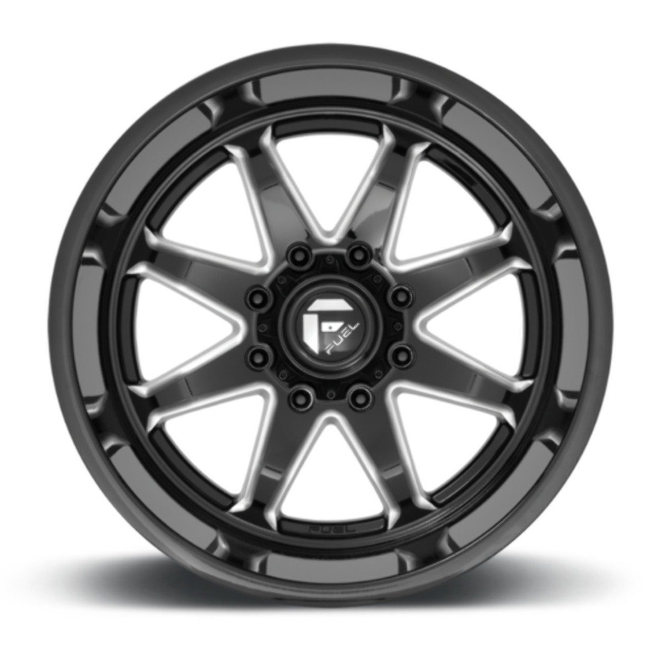 Fuel 1PC D749 Hammer 20x10 5x150 Gloss Black Milled Wheel 20" -18mm Rim