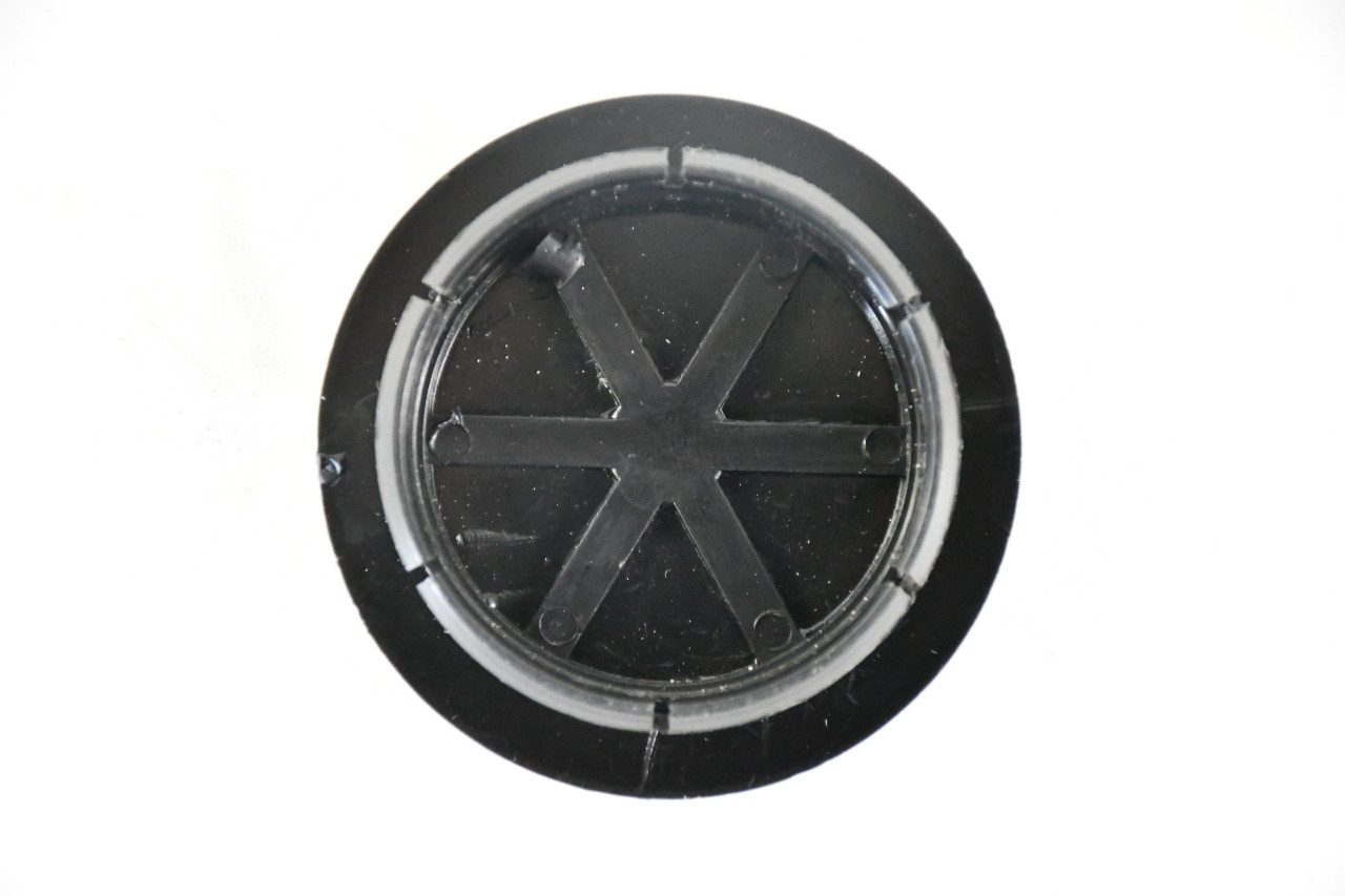 OZ Cap Gray/Chrome logo Center Cap Hub Cap D89-13-0679-00 2.175"