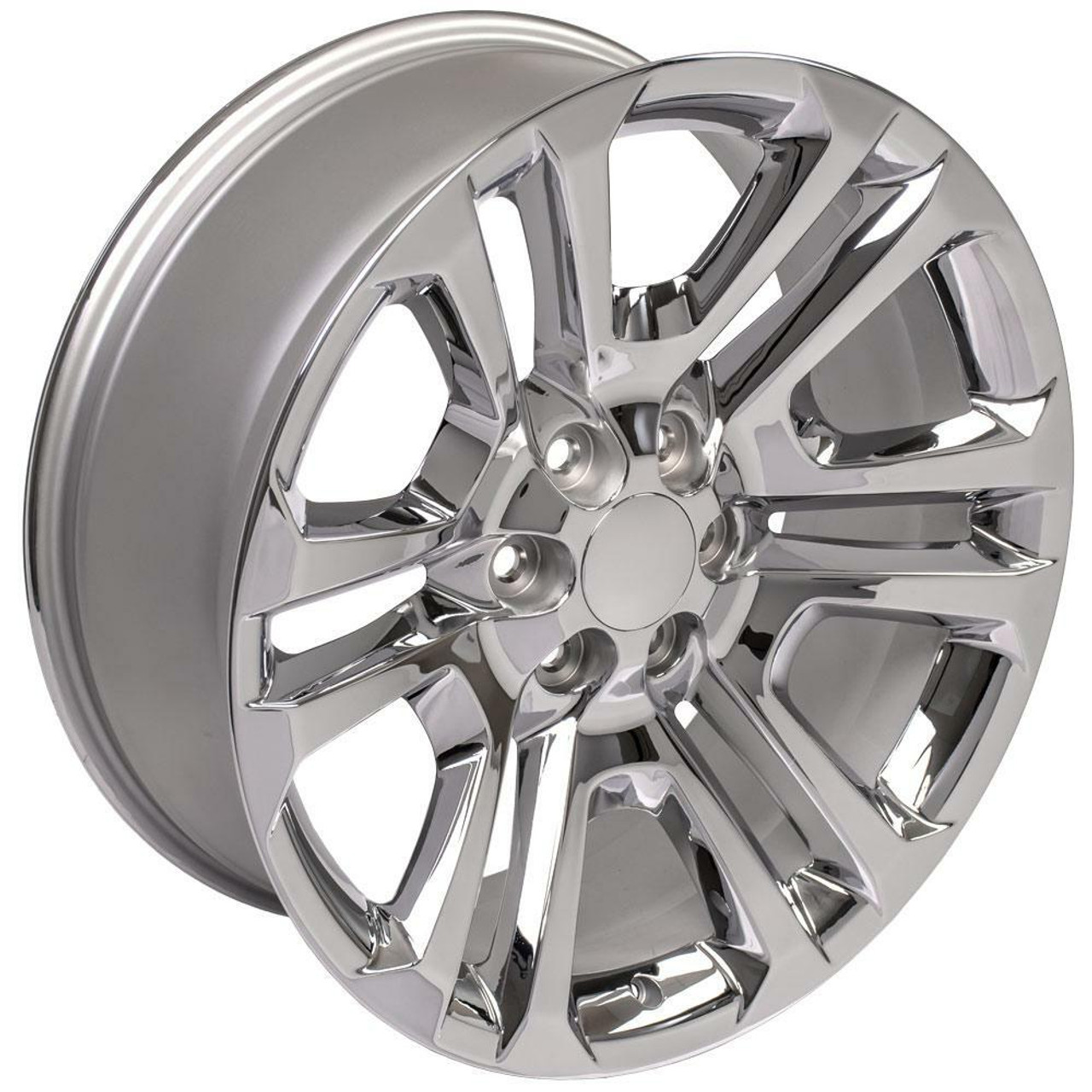 22" OE Wheels CV99 Chrome 22x9 Wheel 6x5.5  Rim