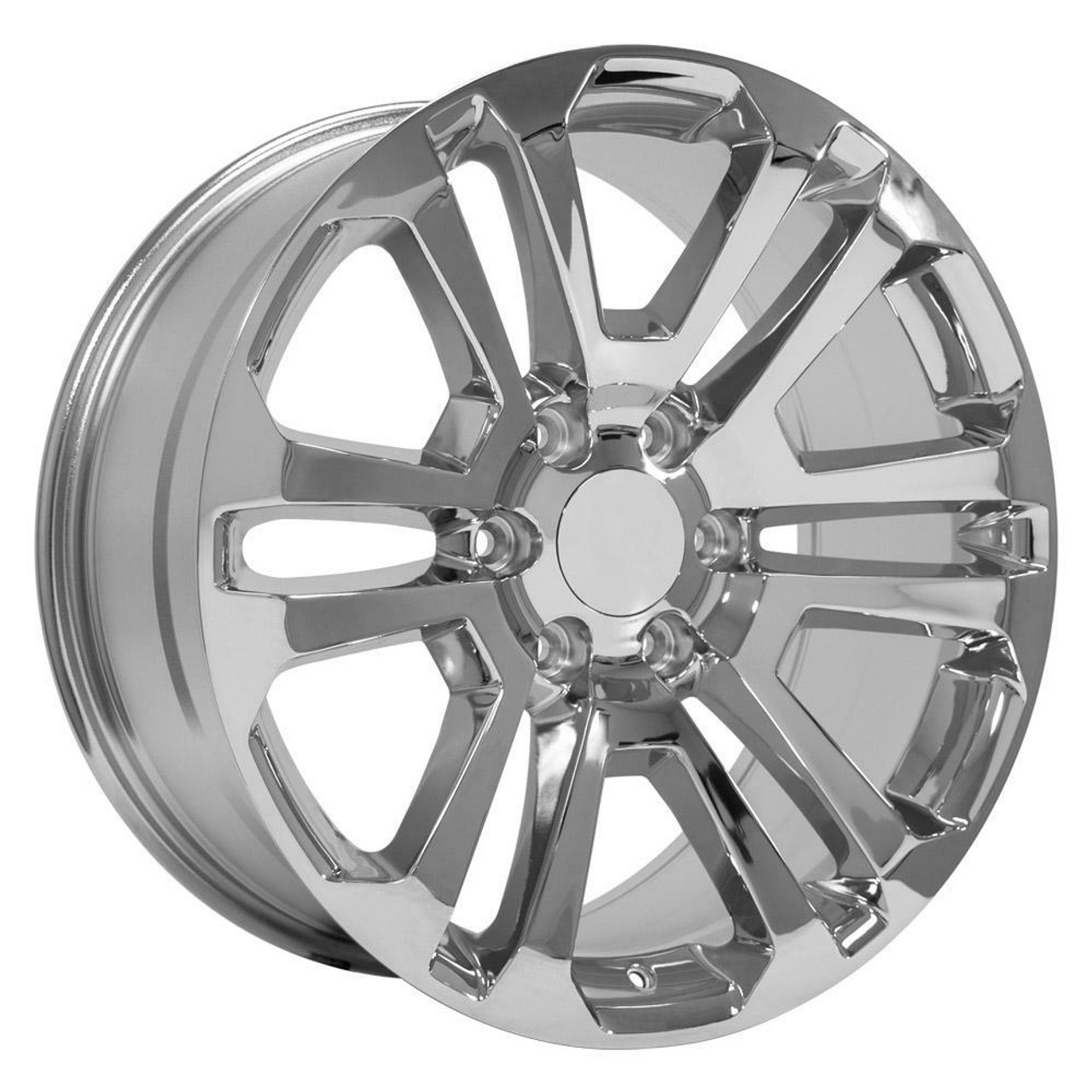 Set 4 20" OE Wheels CV99 Chrome 20x9 Wheels 6x5.5 Rims 31mm For Chevy GMC
