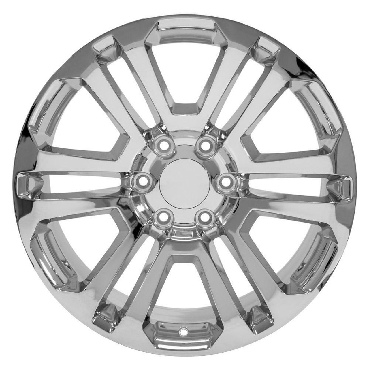 Set 4 20" OE Wheels CV99 Chrome 20x9 Wheels 6x5.5 Rims 31mm For Chevy GMC