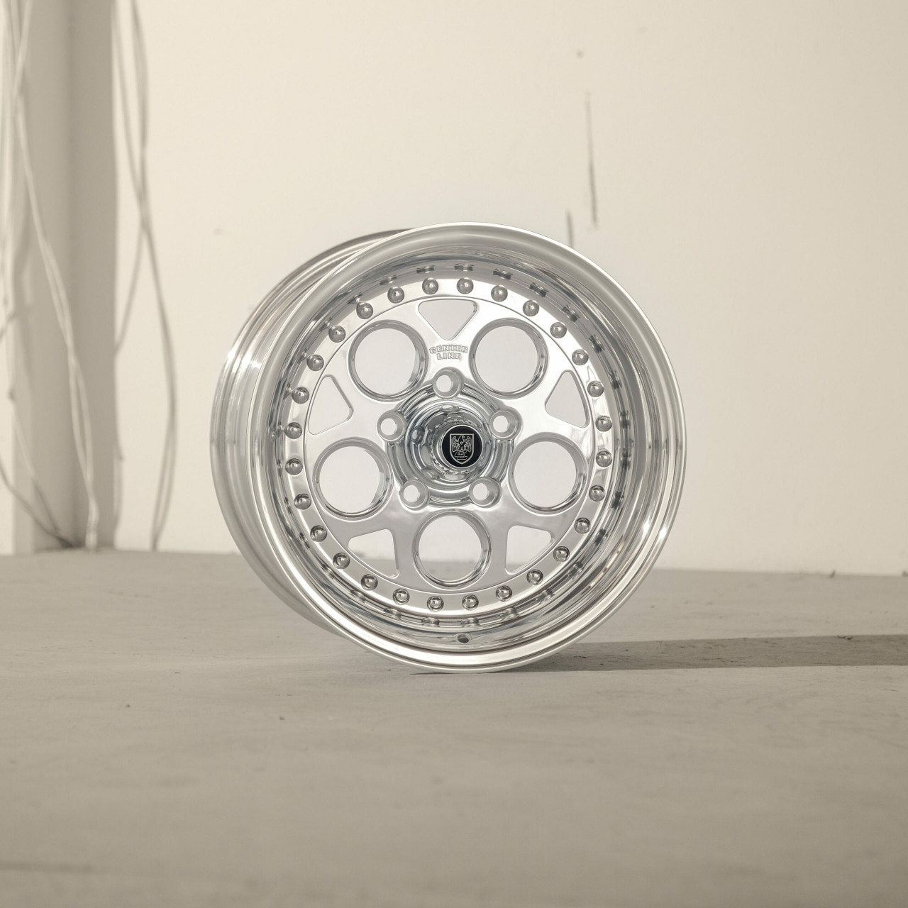 Set 4 15" Center Line Rev 2.0 Polish Center Polished Lip 15x8 Wheels 5x4.5 00mm