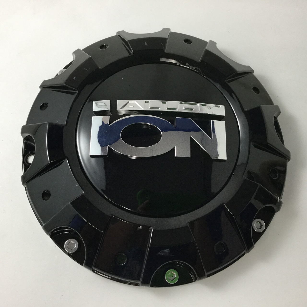 Ion 187 Bolt On Wheel Center Cap Gloss Black C10187B C824401B C10194028B 8.375"
