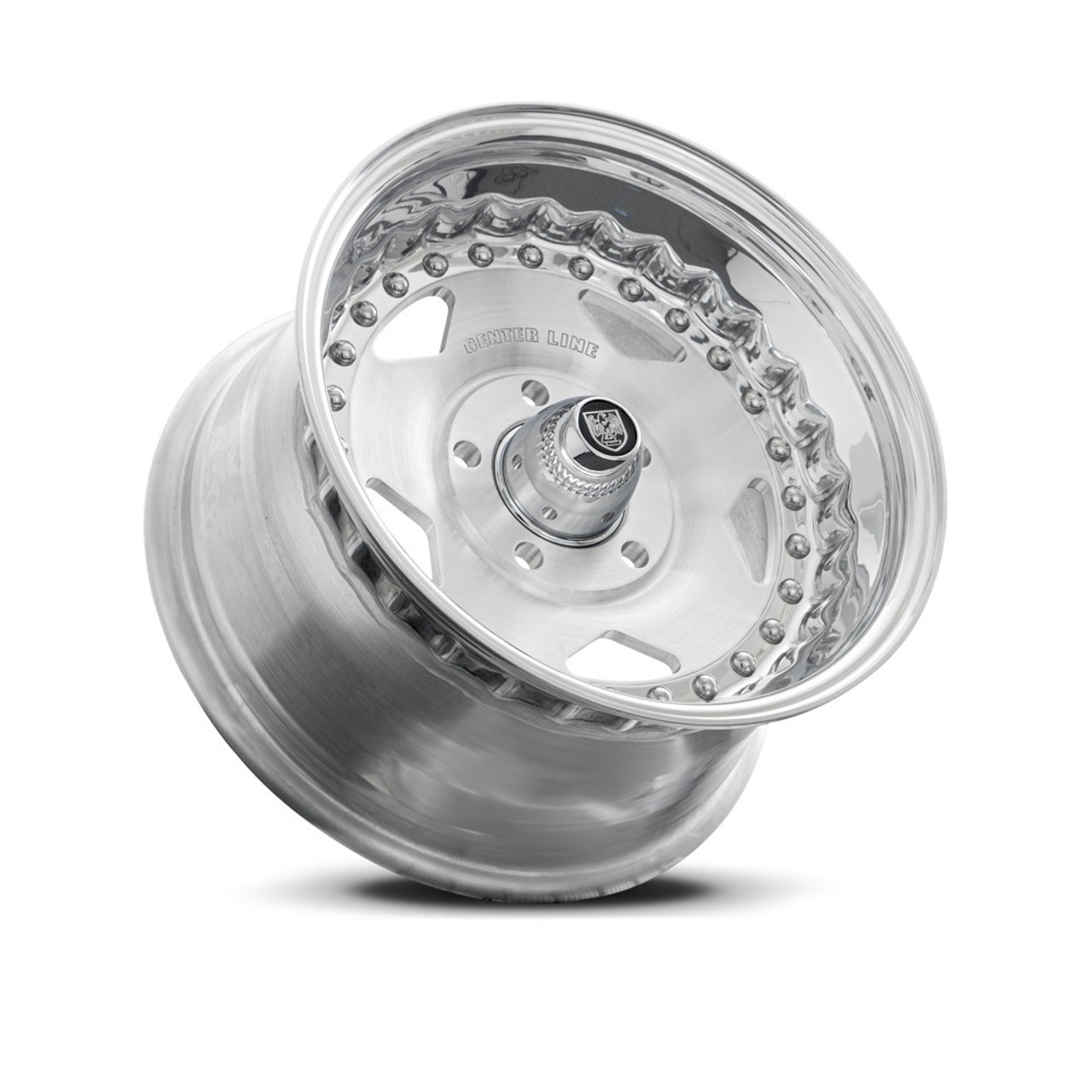 15" Center Line Convo Pro 2.0 Polished 15x8 Wheel 5x4.75 00mm Rim