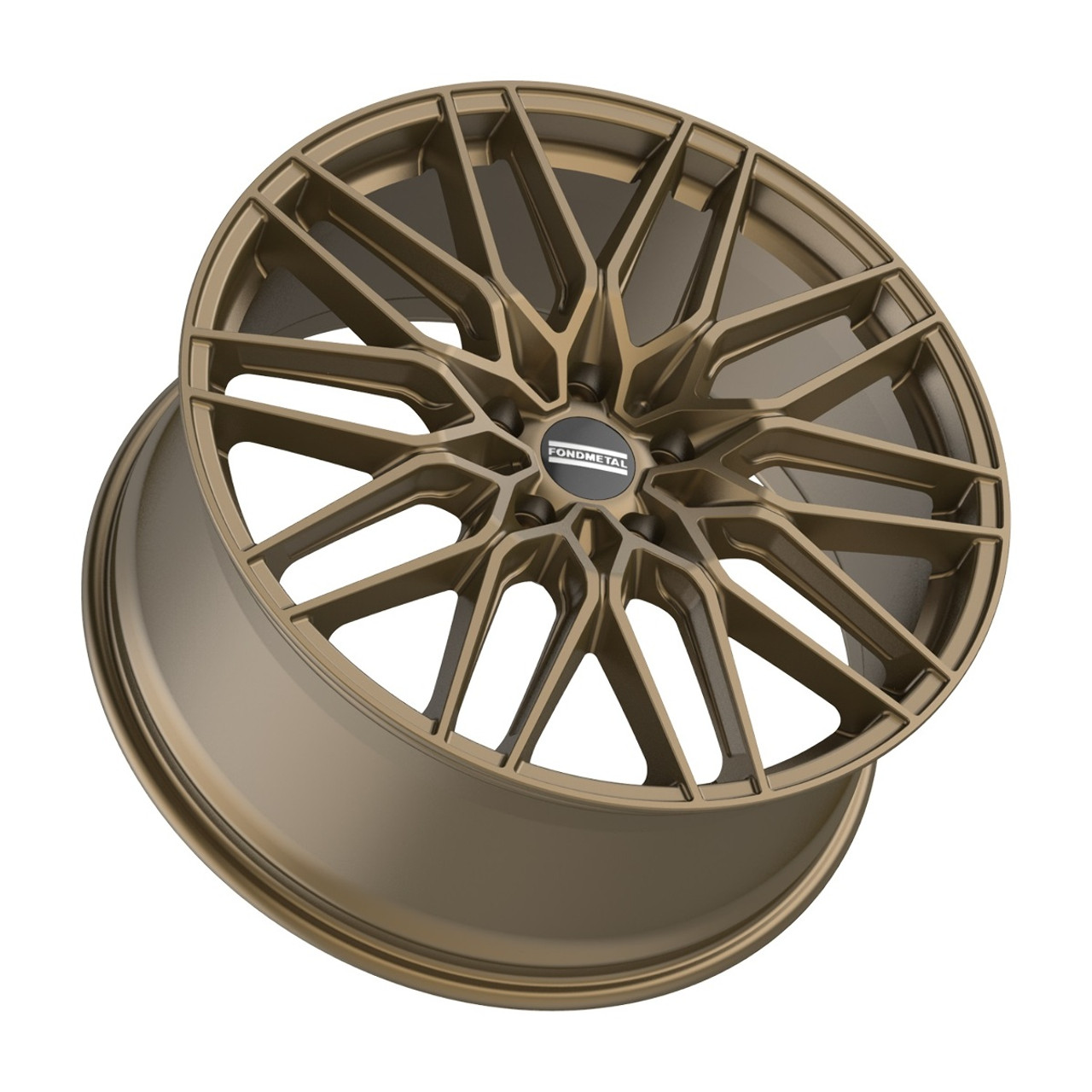 22" Fondmetal Cratos Matte Bronze 22x11.5 Wheel 5x112 41mm Rim