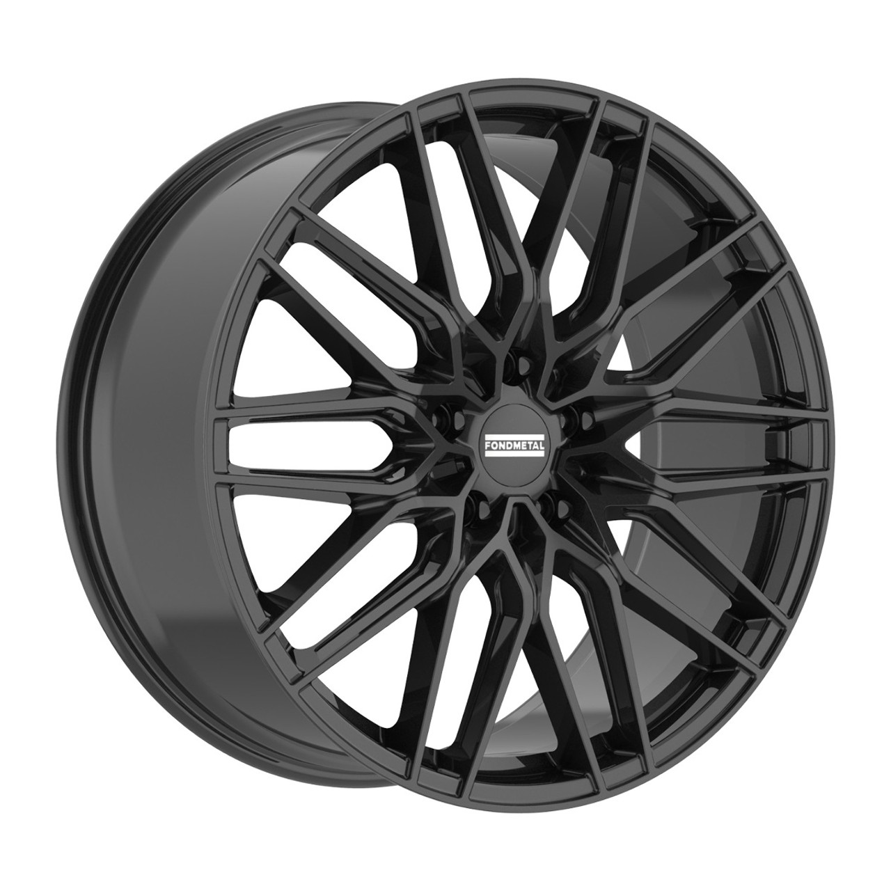 21" Fondmetal Cratos Gloss Black 21x9.5 Wheel 5x112 20mm Rim