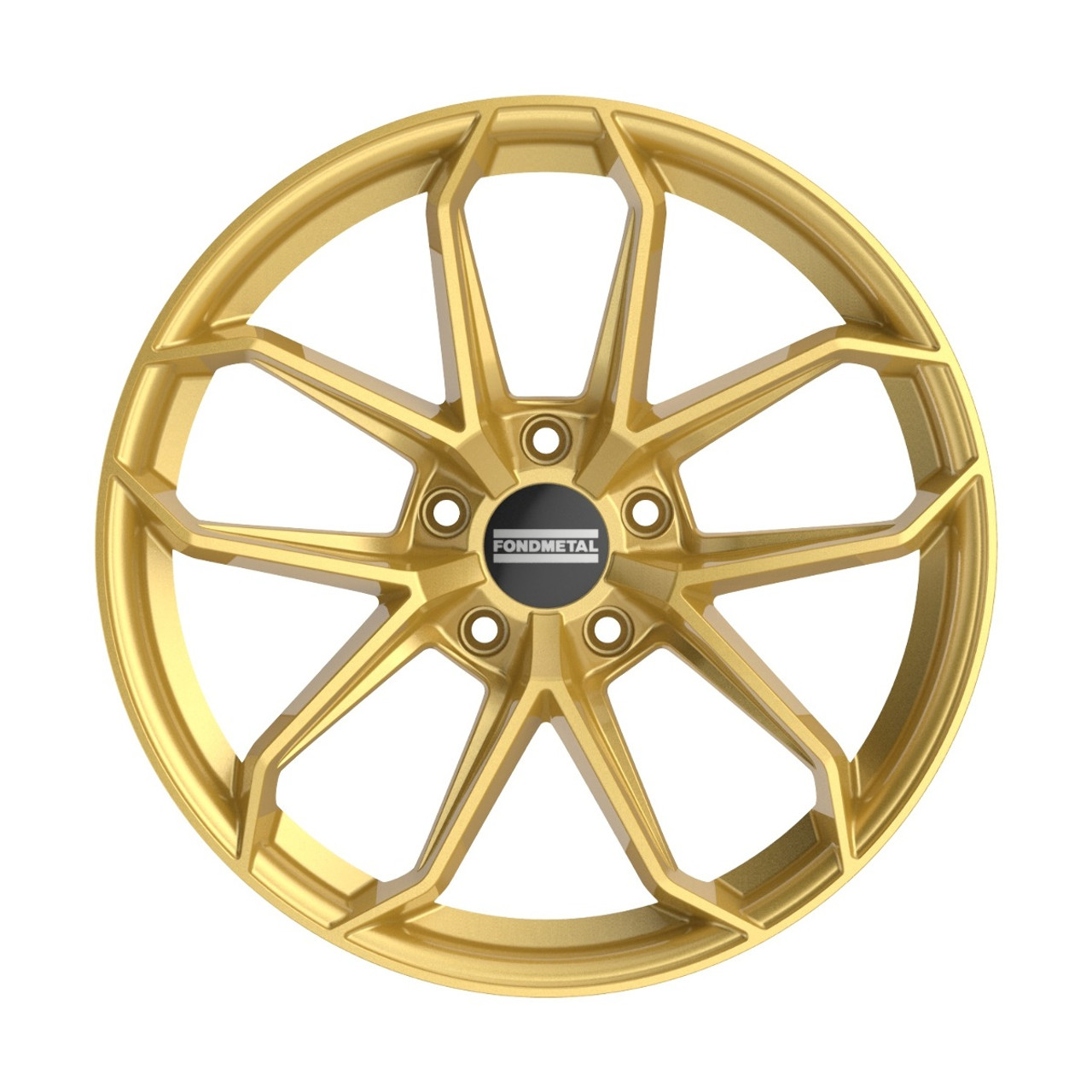 Set 4 20" Fondmetal Zelos Matt Gold 20x9 Wheels 5x130 50mm Rims