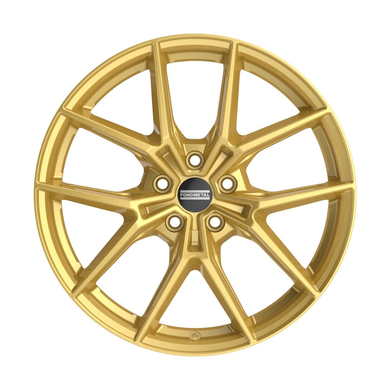 19" Fondmetal Iupiter Matt Gold 19x8.5 Wheel 5x4.5 38mm Rim
