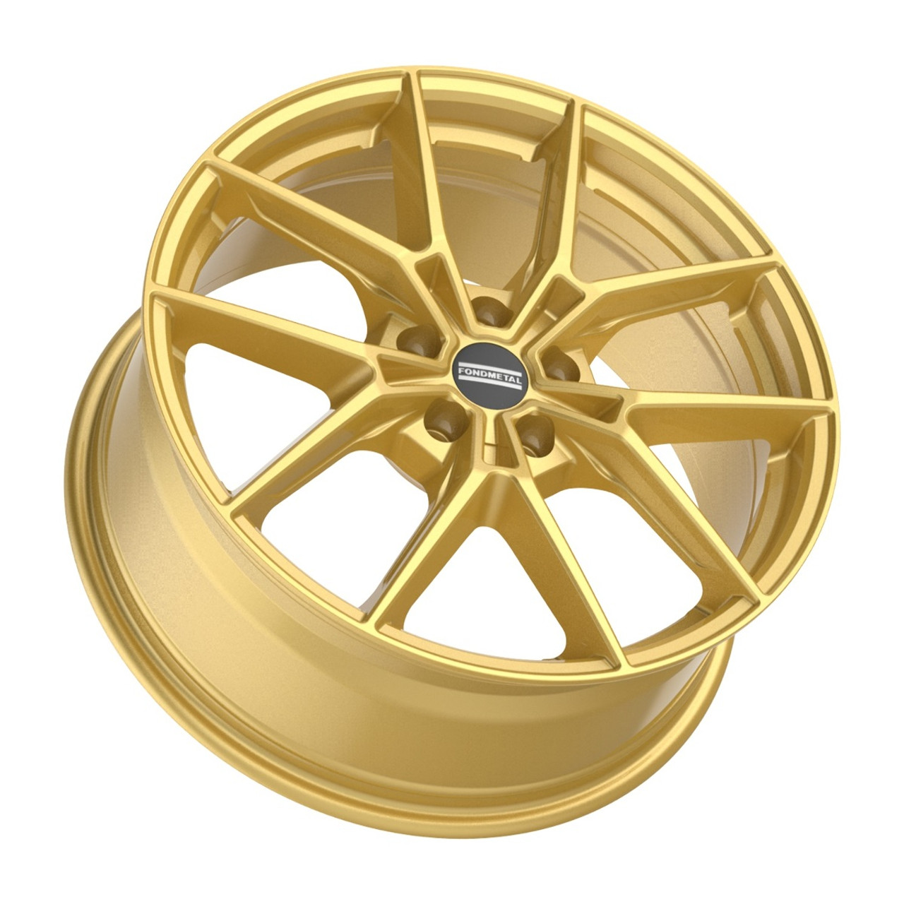 19" Fondmetal Iupiter Matt Gold 19x8.5 Wheel 5x4.5 38mm Rim