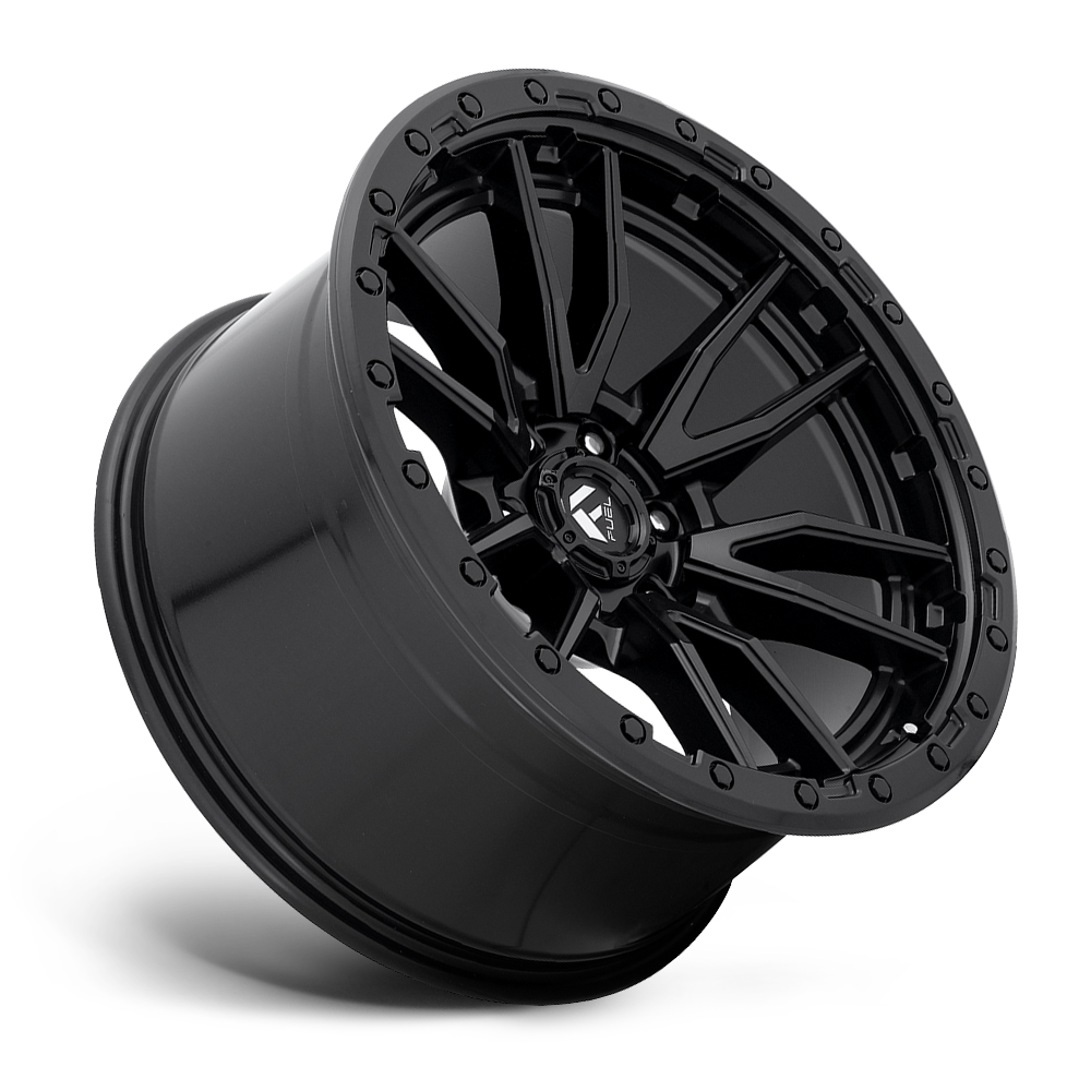 Fuel 1PC D679 Rebel 22x10 6x5.5 Matte Black Wheel 22" -13mm Rim