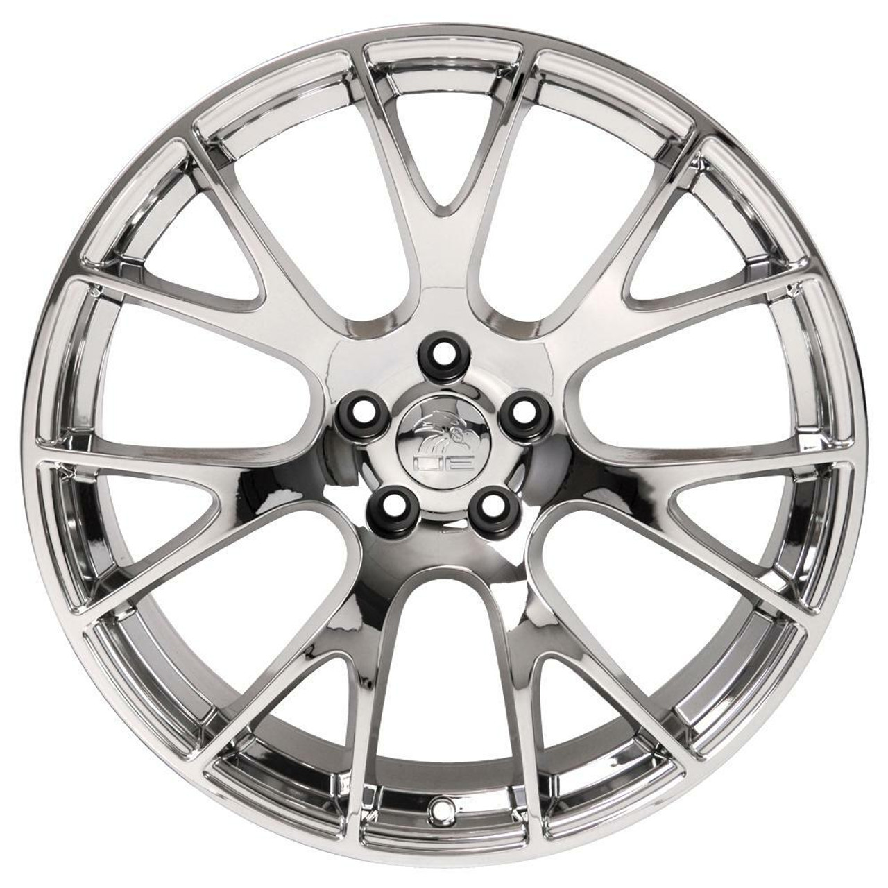 20" OE Wheels DG15 Chrome 20x9 Wheel 5x115 18mm Replica For Dodge Chrysler Rim