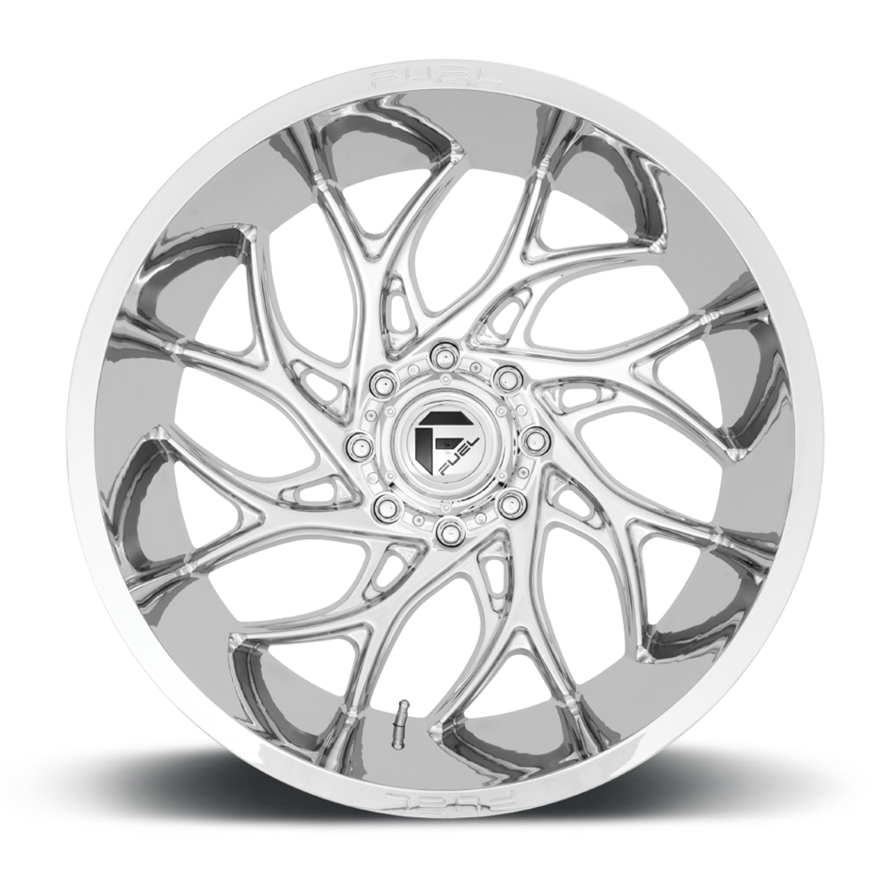 Fuel 1PC D740 Runner 20x10 6x5.5 Chrome Wheel 20" -18mm Rim