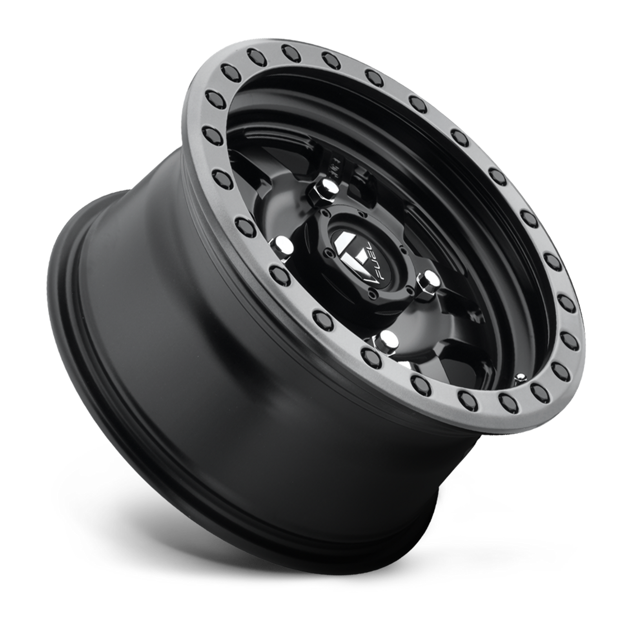 14" Fuel UTV D917 Anza Beadlock 14x7 4x156 Matte Black Wheel 13mm Rim