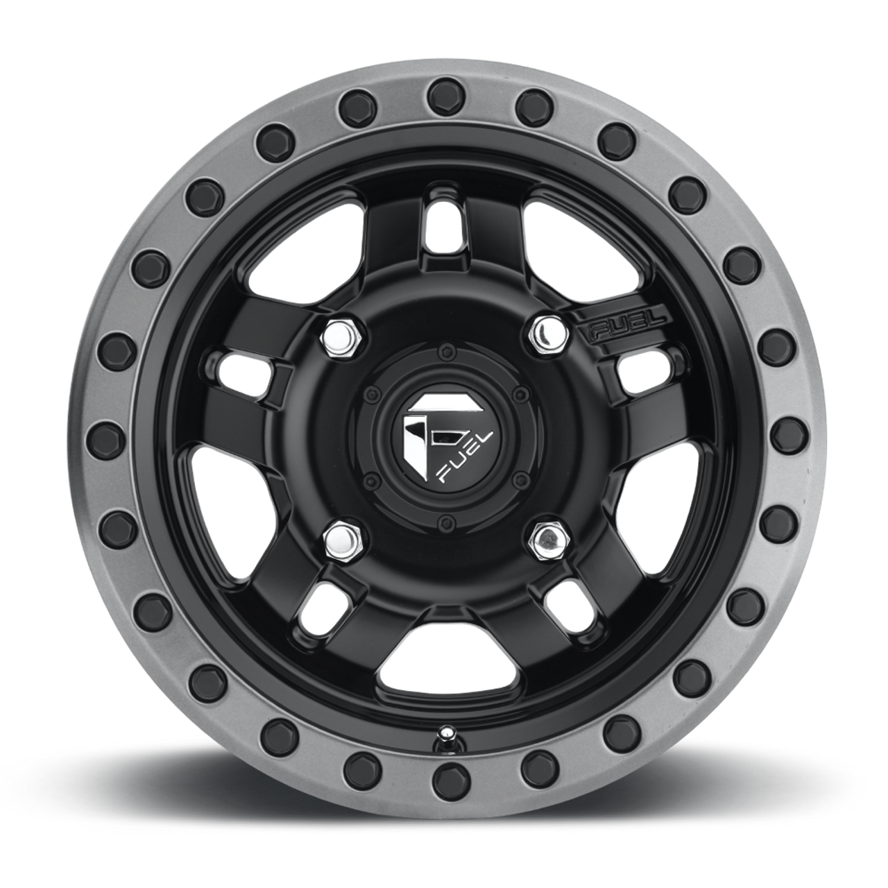 14" Fuel UTV D917 Anza Beadlock 14x7 4x156 Matte Black Wheel 13mm Rim