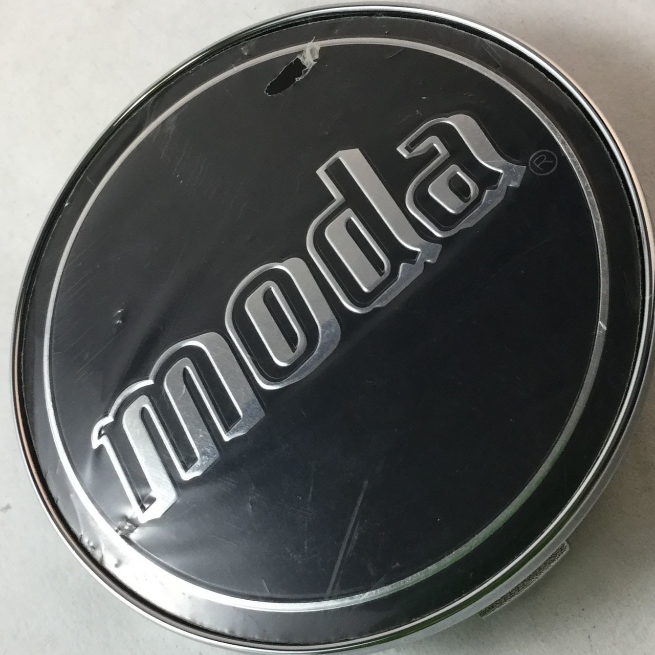 Moda MD1318-69 Chrome Black Center Cap