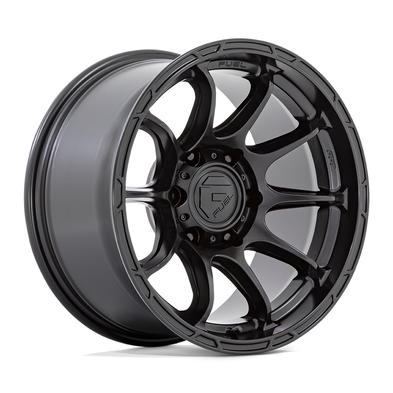 Fuel 1PC D791 Variant 17x9 6x5.5 Matte Black Wheel 17" -12mm Rim