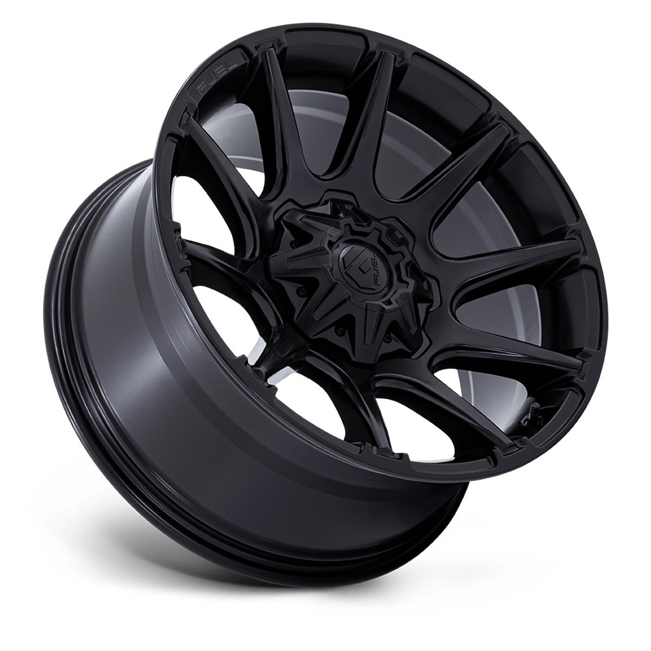 22" Fuel 1PC FC880 Super C Matte Black 22x10 Wheel 6x135 6x5.5 -18mm Lifted Rim