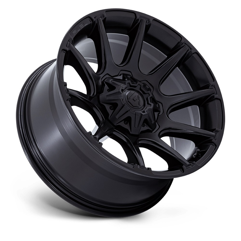 Set 4 20" Fuel 1PC FC880 Super C Matte Black 20x9 Wheels 8x6.5 1mm Truck Rims