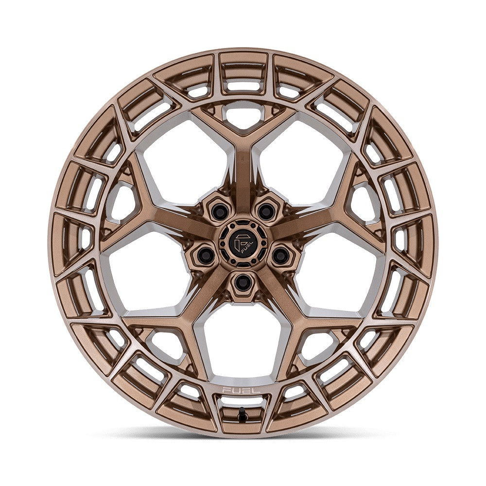 Set 4 20" Fuel FC873 Charger 20x10 6x135 -18mm Platinum Bronze Truck SUV Wheels Lifted Offroad Rims