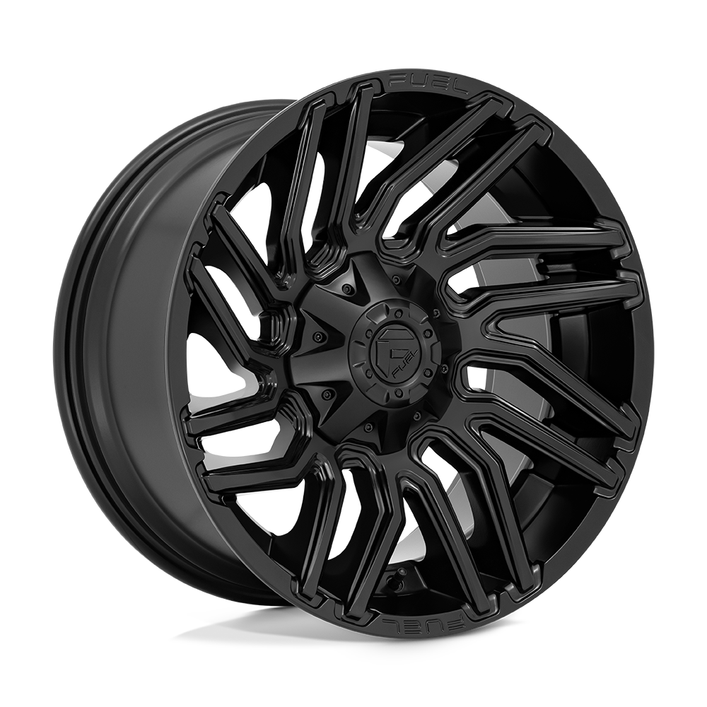 Fuel 1PC D775 Typhoon 22x10 6x135 6x5.5 Matte Black Wheel 22" -18mm Rim