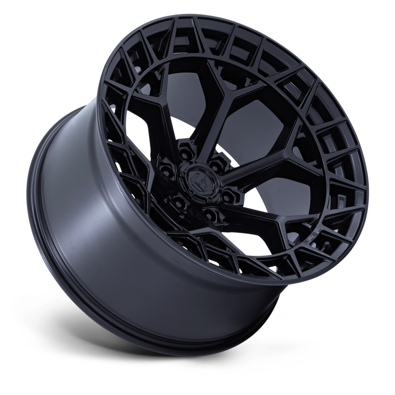 Set 4 22" Fuel 1PC FC873 Charger Blackout 22x9.5 Wheels 6x135 18mm Truck Rims