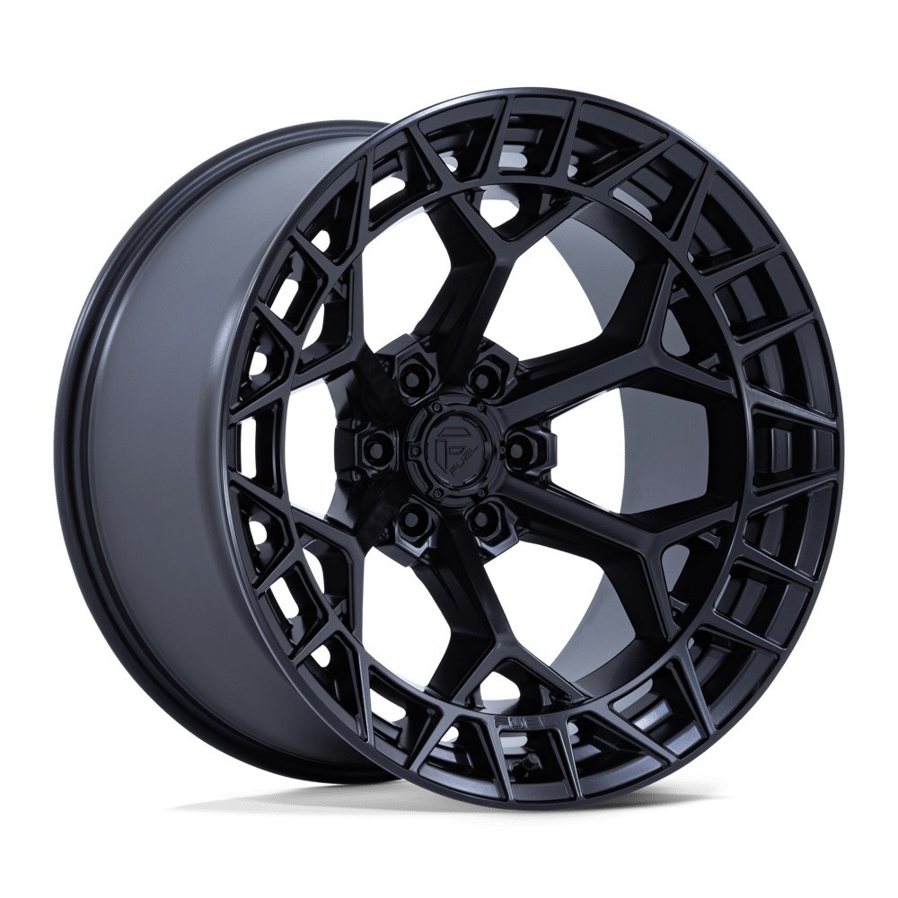 Set 4 22" Fuel FC873 Charger 22x12 6x135 -44mm Blackout Offroad Truck SUV Wheels Lifted Rims