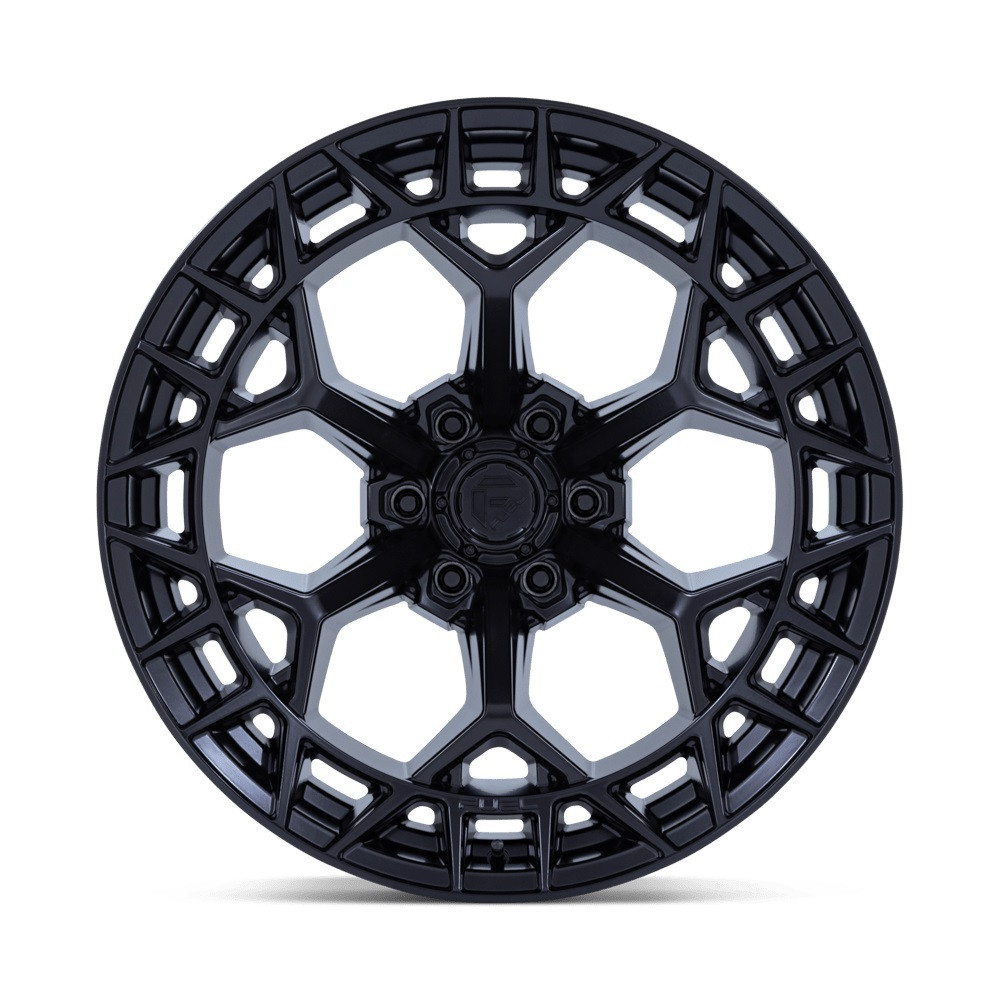 Set 4 22" Fuel FC873 Charger 22x12 6x135 -44mm Blackout Offroad Truck SUV Wheels Lifted Rims