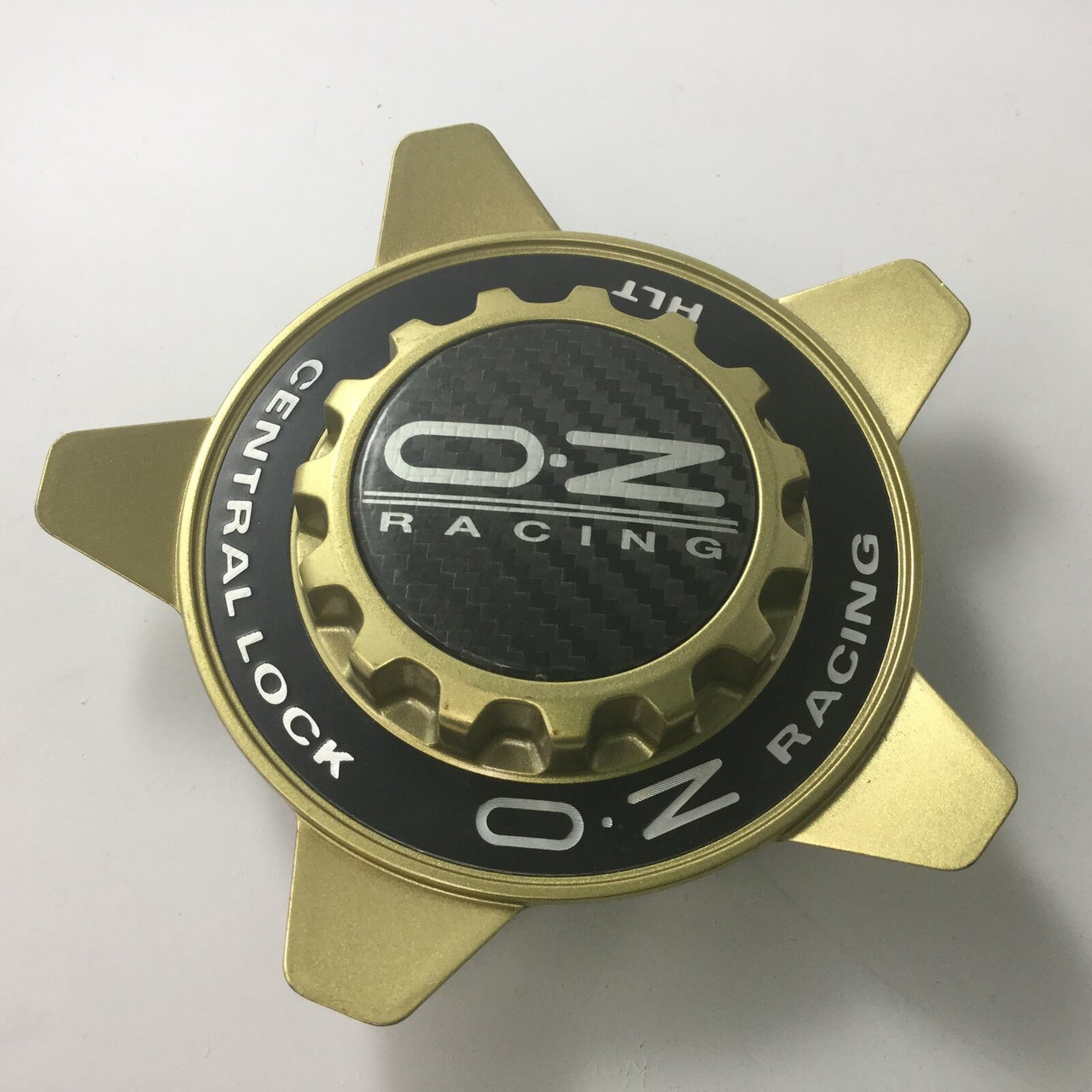 OZ Racing Center Cap M668 Oz Formula HLT Gold w/ Black Ring PM668-208