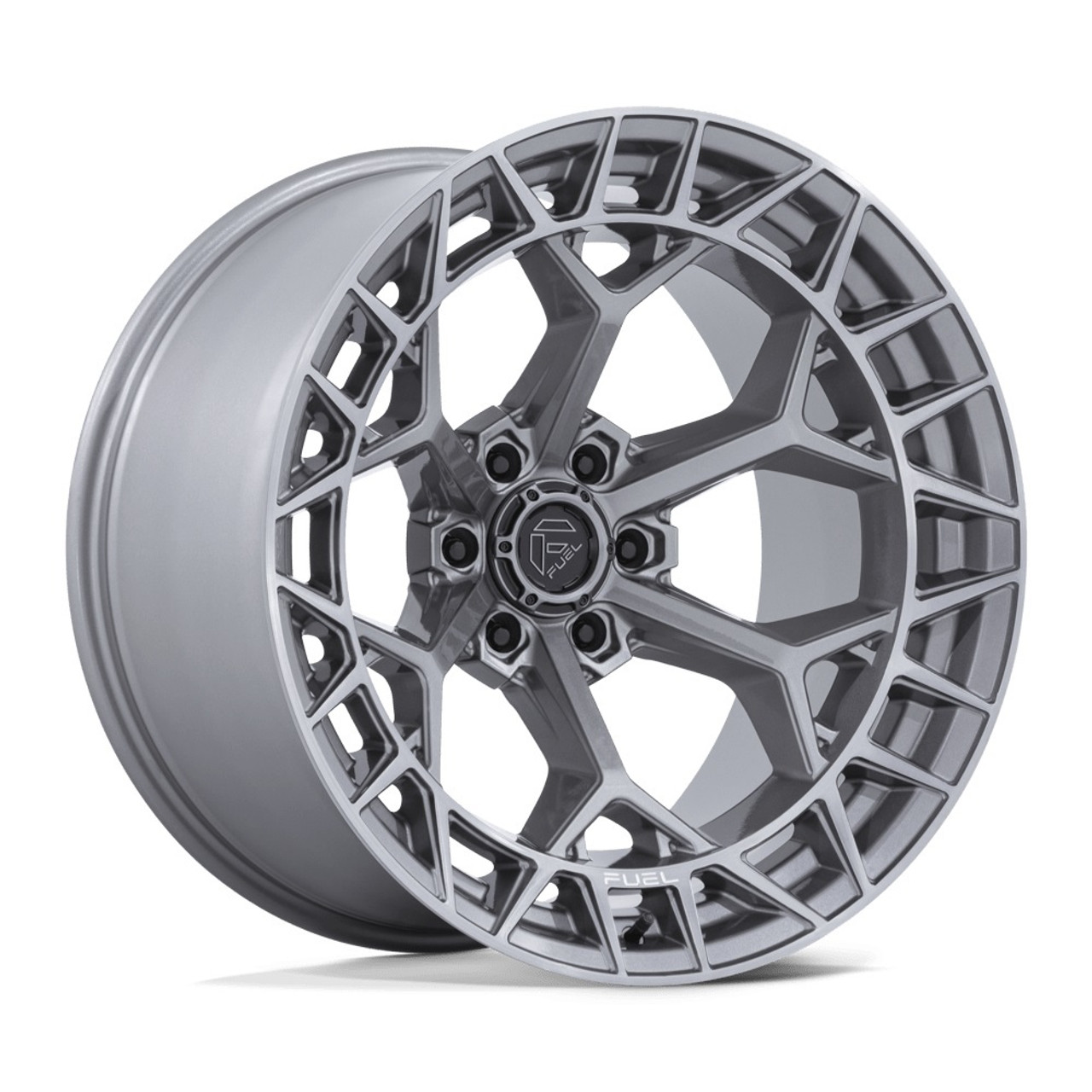 20" Fuel 1PC FC873 Charger Platinum 20x9 Wheel 6x135 20mm For Ford Lincoln Rim