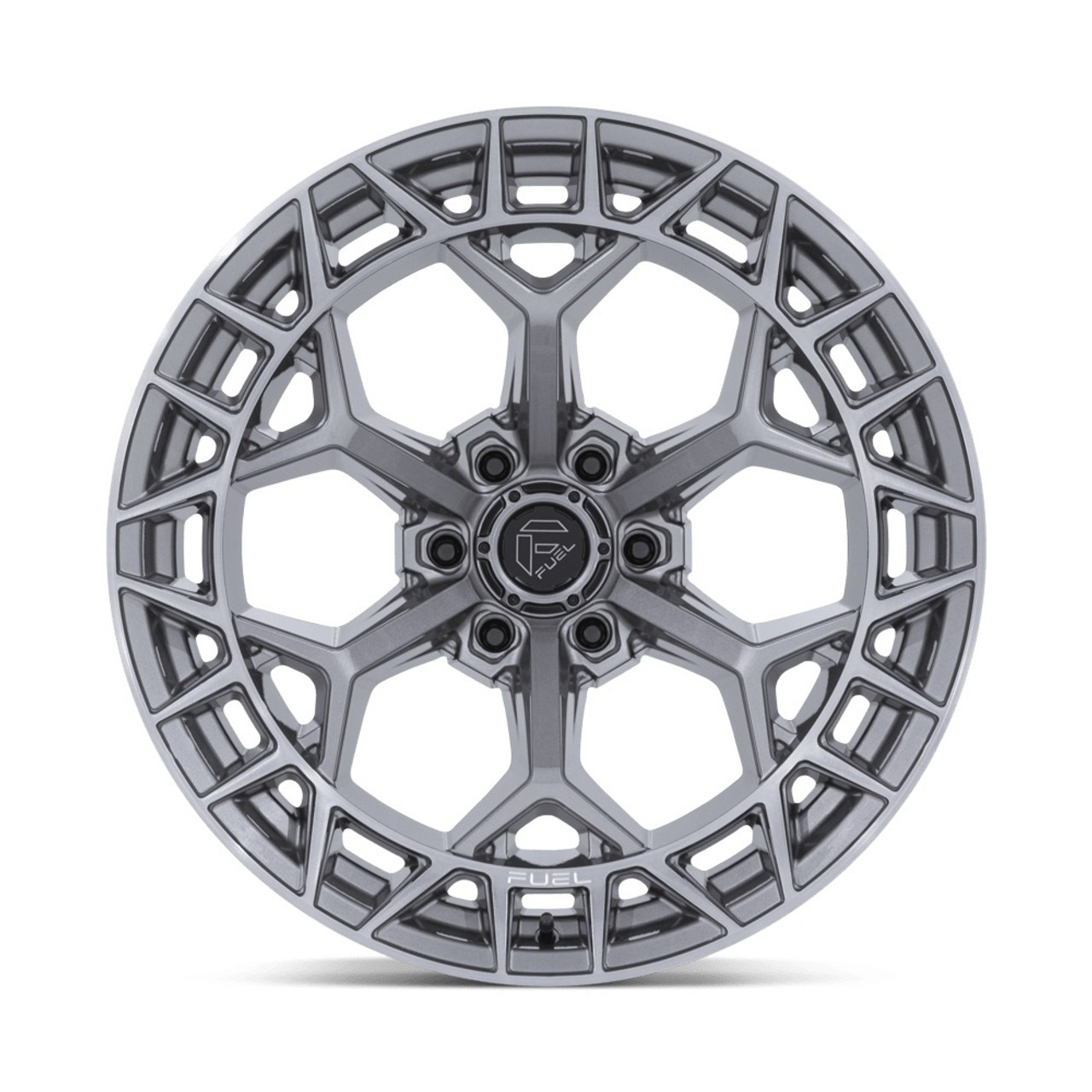 20" Fuel 1PC FC873 Charger Platinum 20x9 Wheel 6x135 20mm For Ford Lincoln Rim
