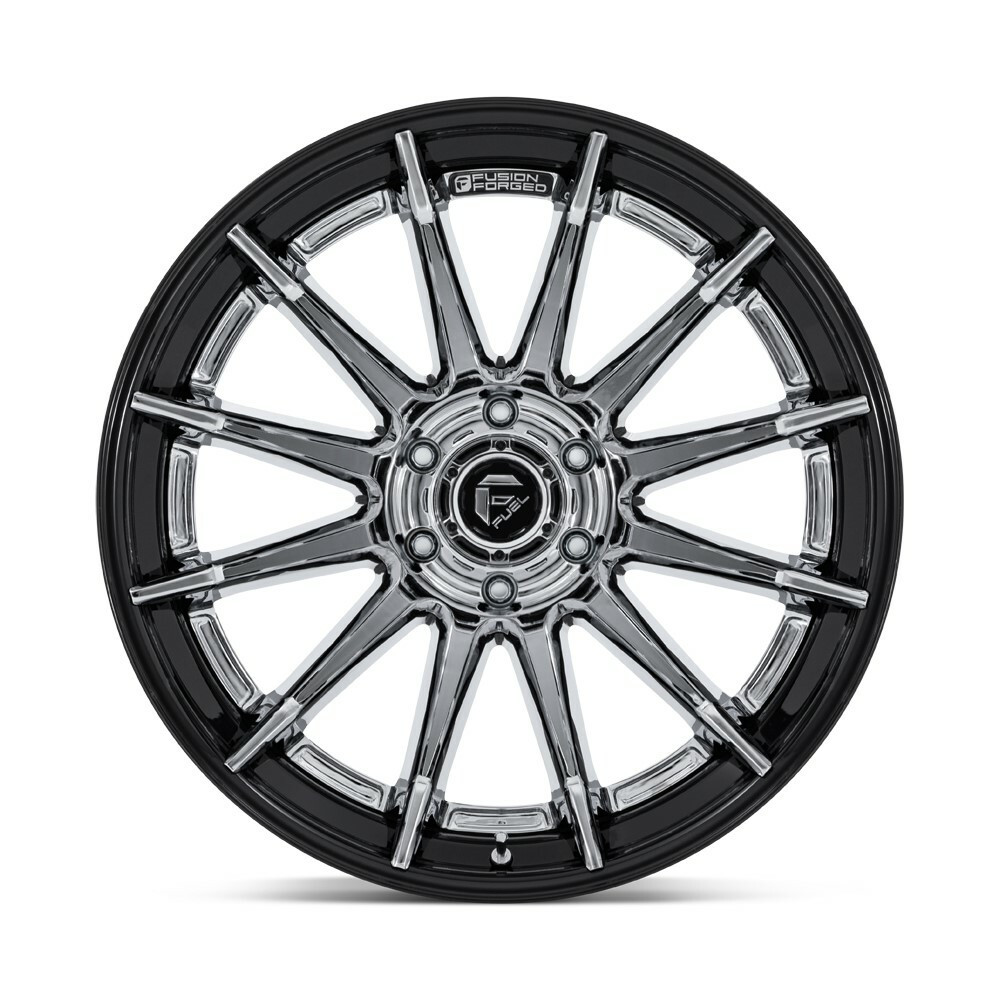 Fuel FC403 Burn 20x9 Chrome W/ Gloss Black Lip Wheel | Free Shipping