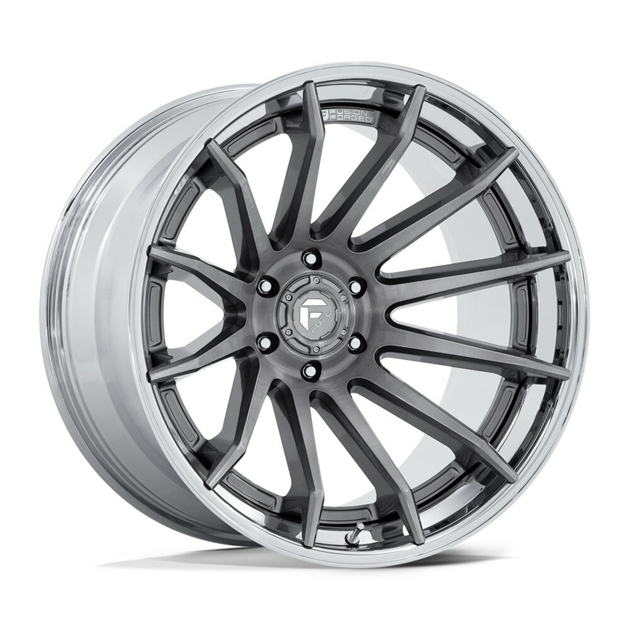 20" Fuel 1PC FC403 Burn Platinum Chrome Lip 20x9 Wheel 6x5.5 1mm Truck Suv Rim