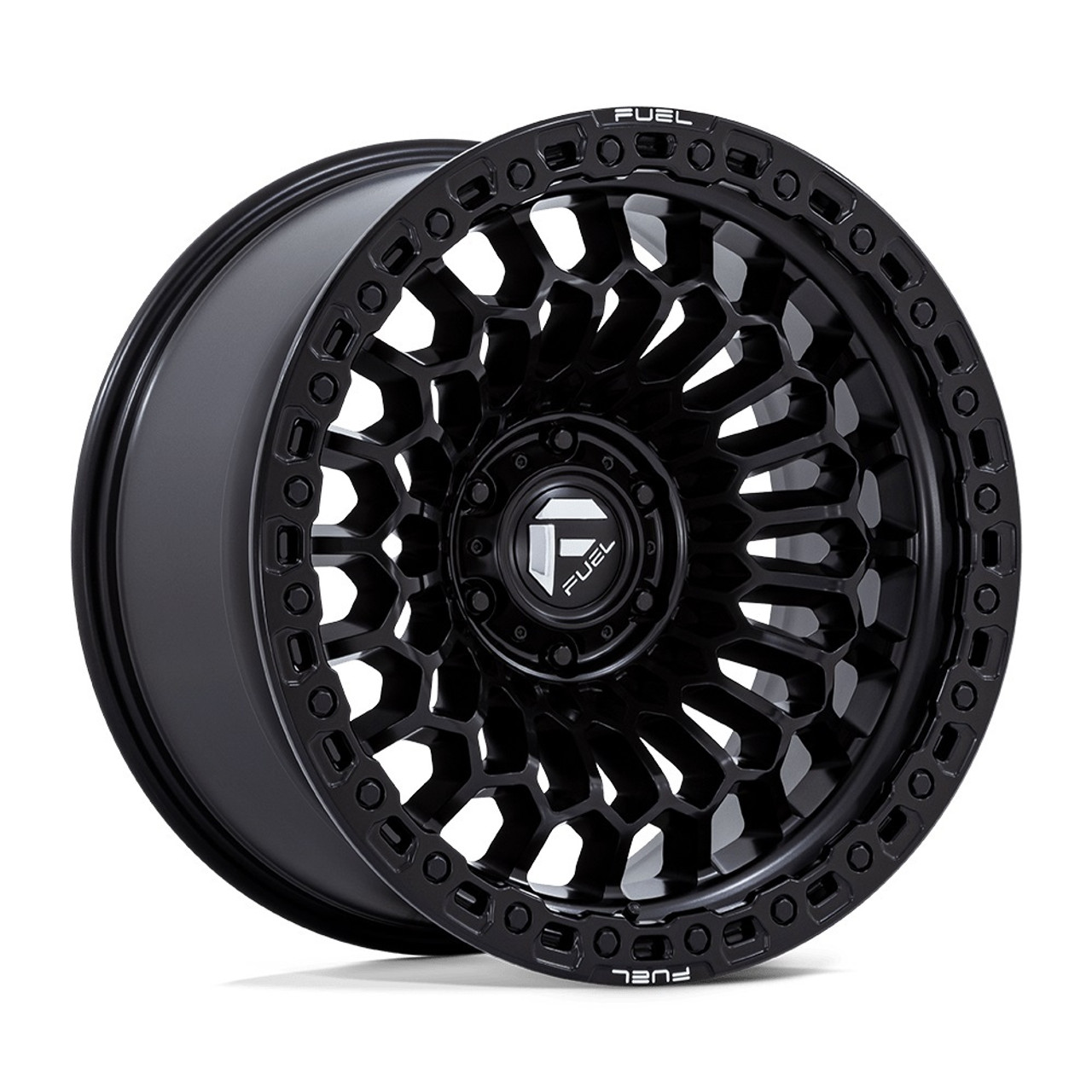 20" Fuel FC870 Sinister Matte Black 20x10 Wheel 5x5 -18mm Lifted For Jeep Rim