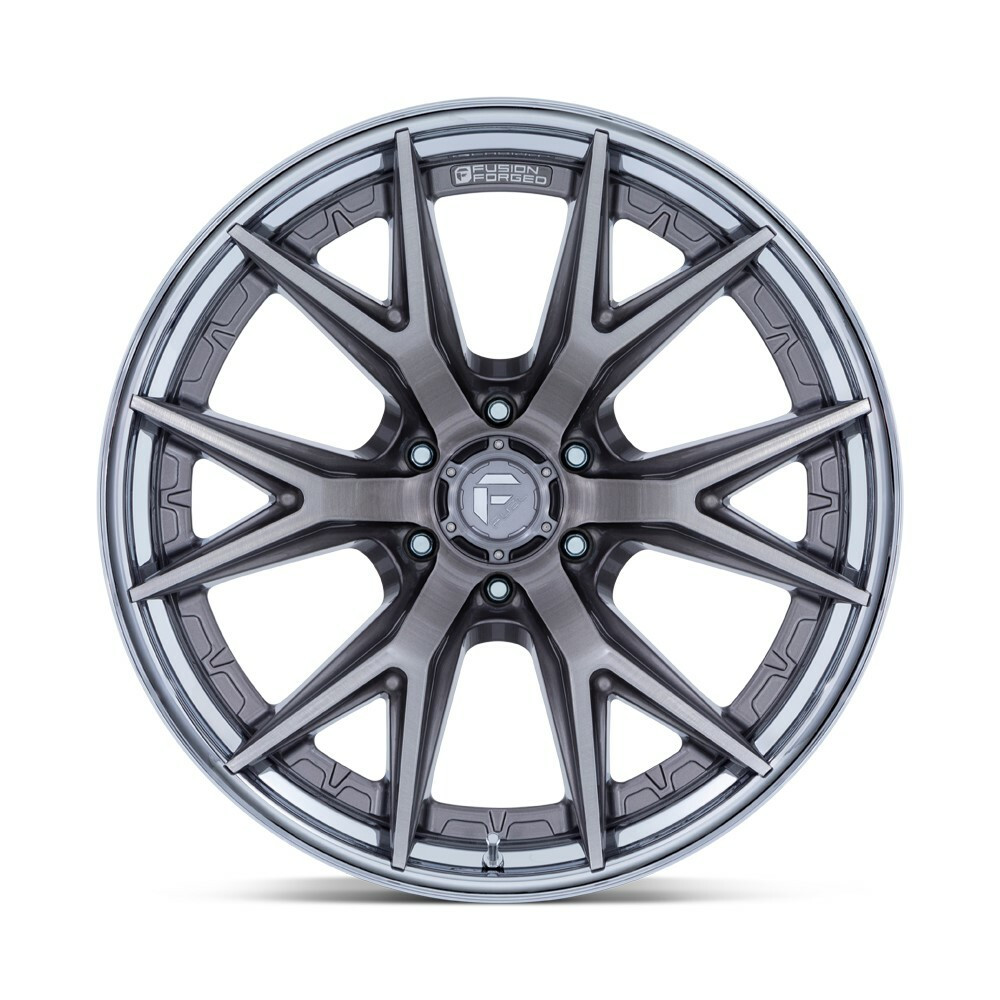 20" Fuel 1PC FC402 Catalyst Platinum Chrome Lip 20x9 Wheel 6x5.5 20mm Truck Rim