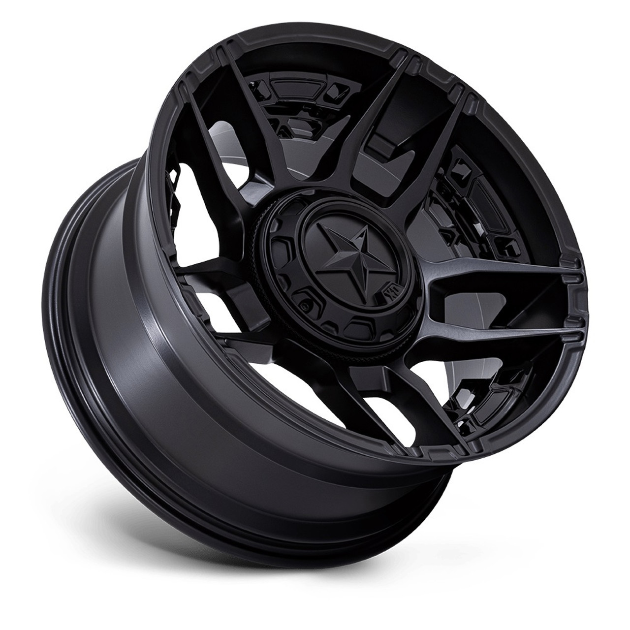Set 4 20" XD XD871 Slash Matte Black 20x9 Wheels 6x135 6x5.5 1mm Truck Suv Rims