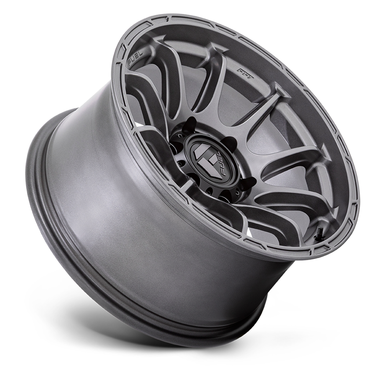 Fuel 1PC D793 Variant 17x9 5x5.0 Matte Gunmetal Wheel 17" -12mm Rim