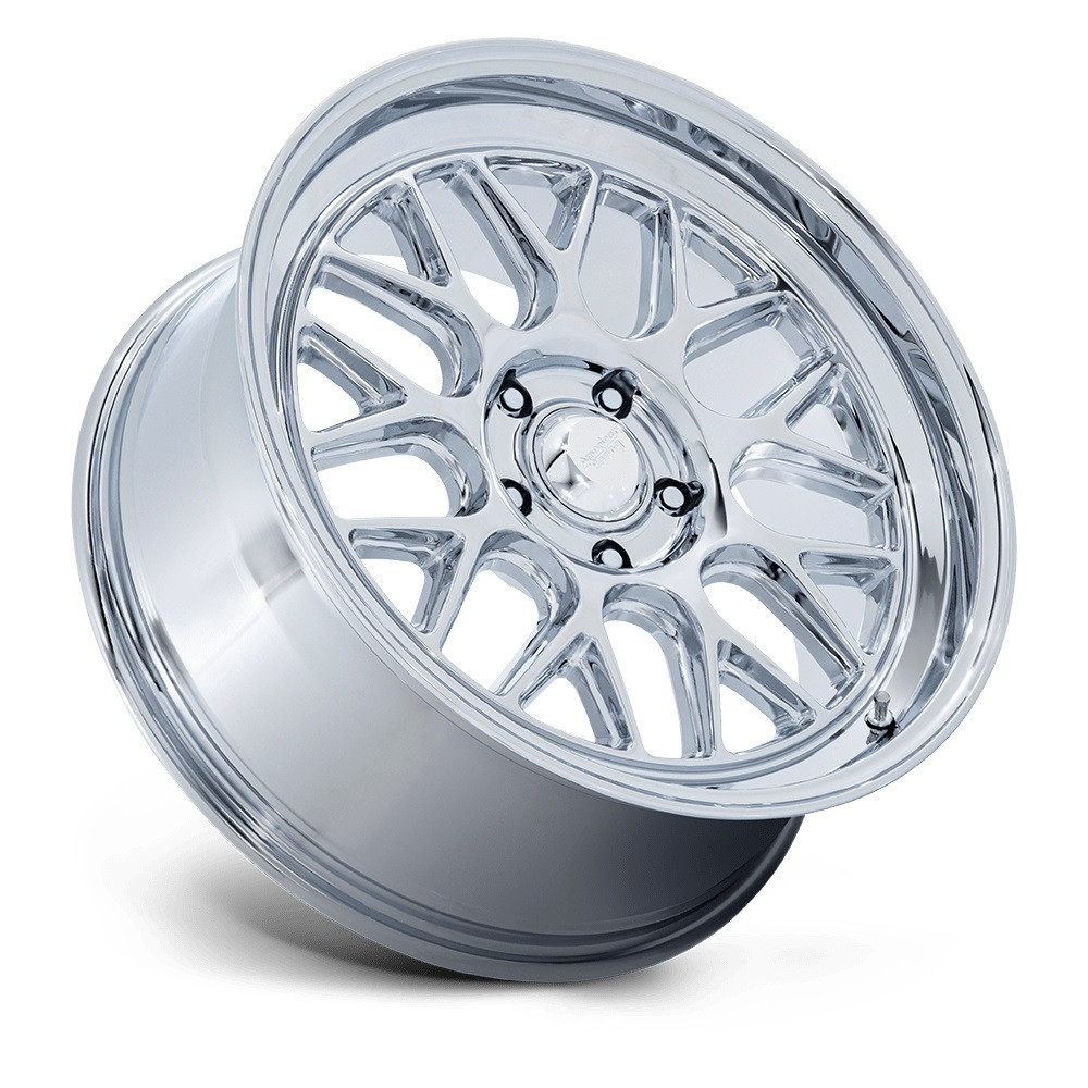 Set 4 17" American Racing Vintage VN516 G-Force Chrome 17x8 Wheels 5x4.5 20mm