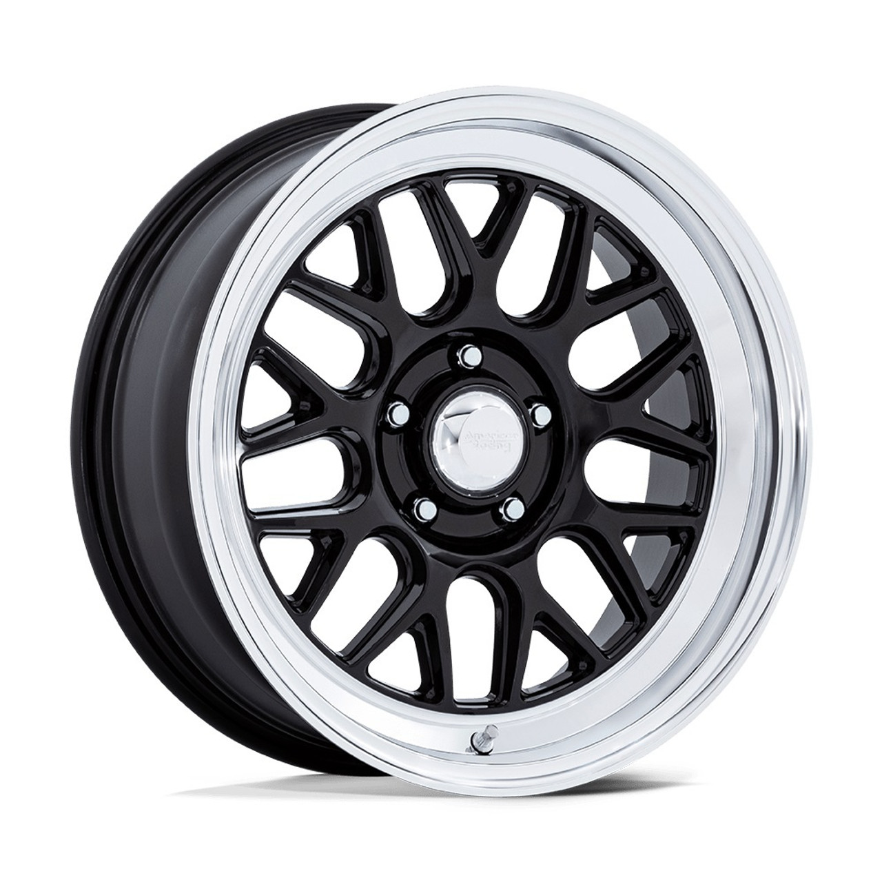 Set 4 20" American Racing VN516 G-Force Black Diamond Cut Lip 20x10 5x4.75 -20mm