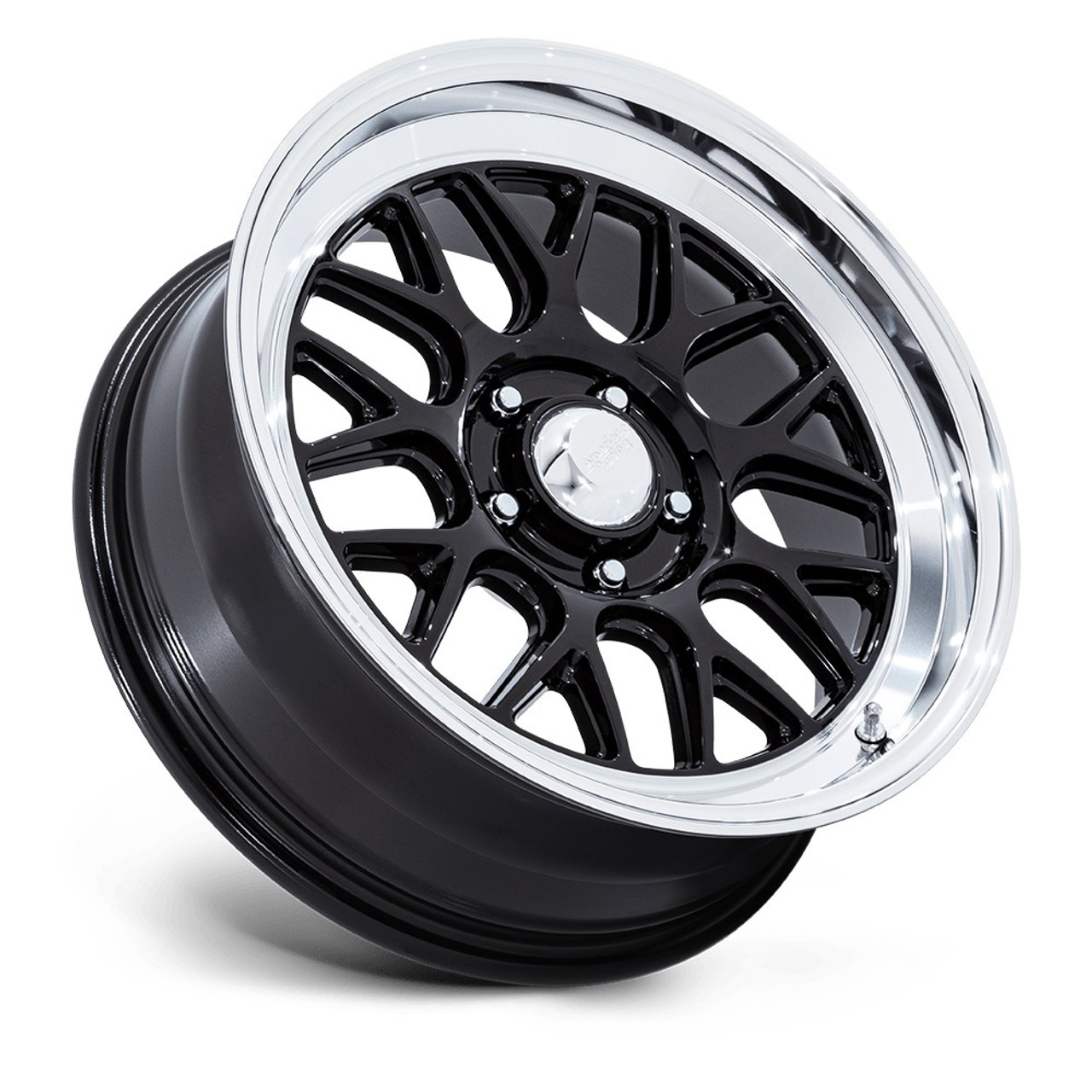 Set 4 20" American Racing VN516 G-Force Black Diamond Cut Lip 20x10 5x4.75 -20mm