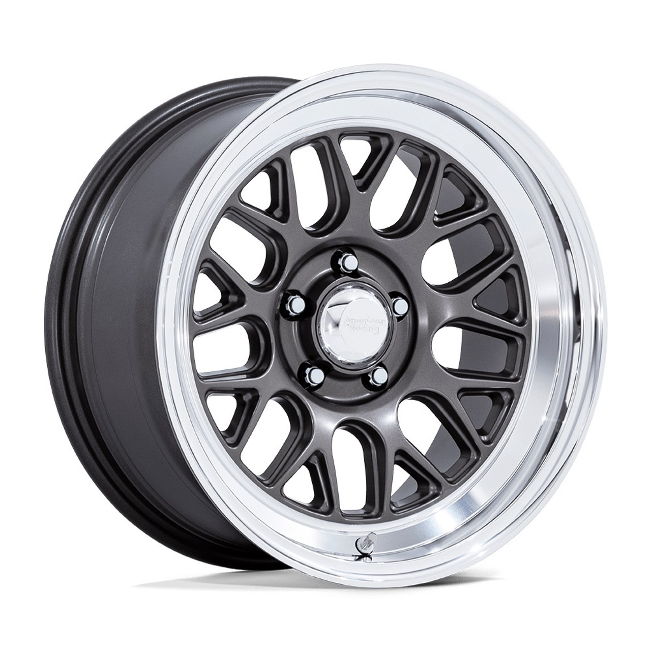 17" American Racing VN516 G-Force Anthracite Diamond Cut Lip 17x7 5x4.5 0mm Rim