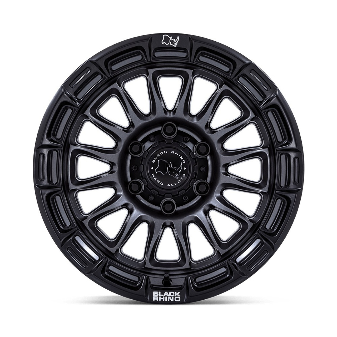Set 4 17" Black Rhino BR025 Rival Matte Gunmetal Black Lip 17x9 5x5 -12mm Rims