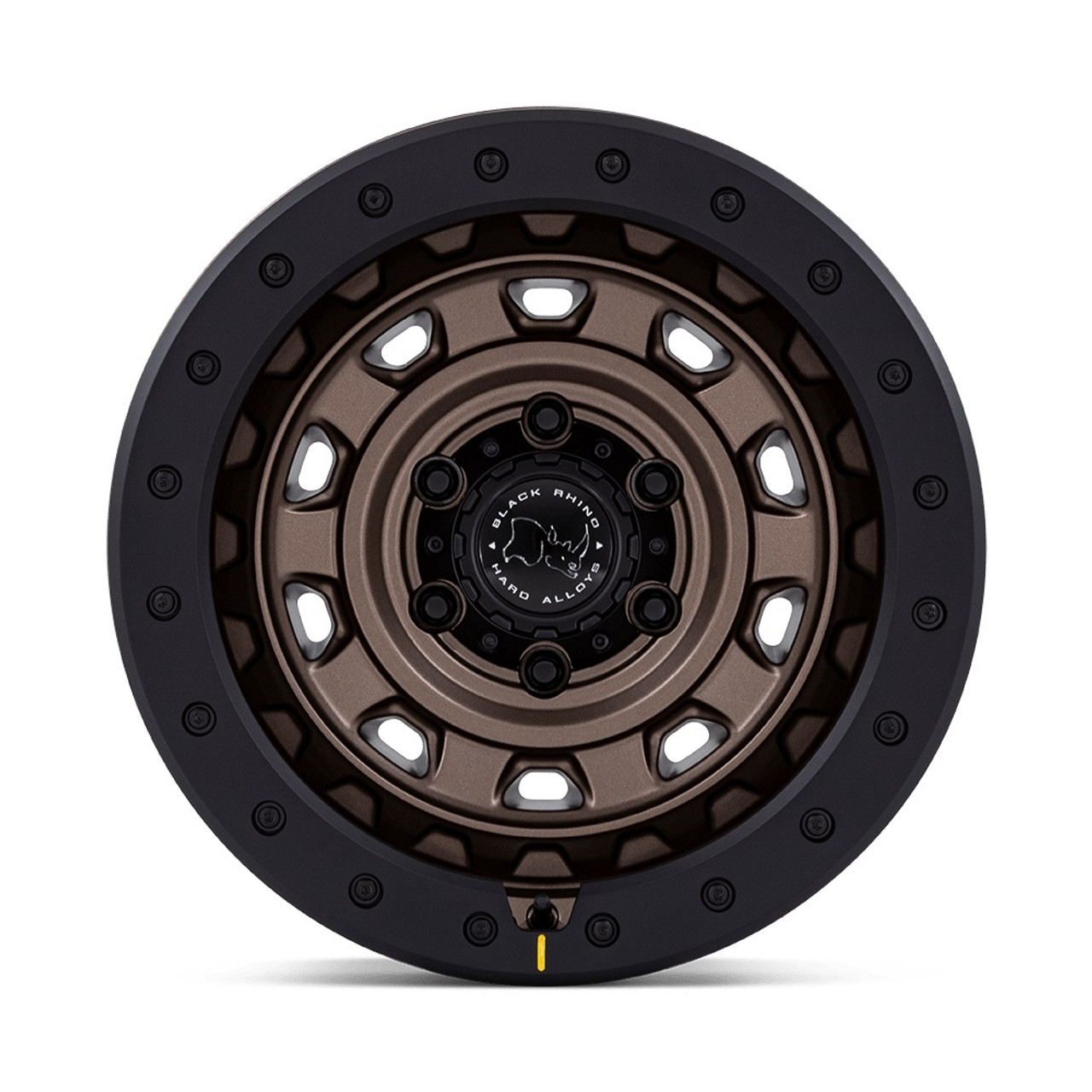 17" Black Rhino BR023 Xplorer Burnt Bronze Matte Black Lip 17x9 6x5.5 12mm Wheel