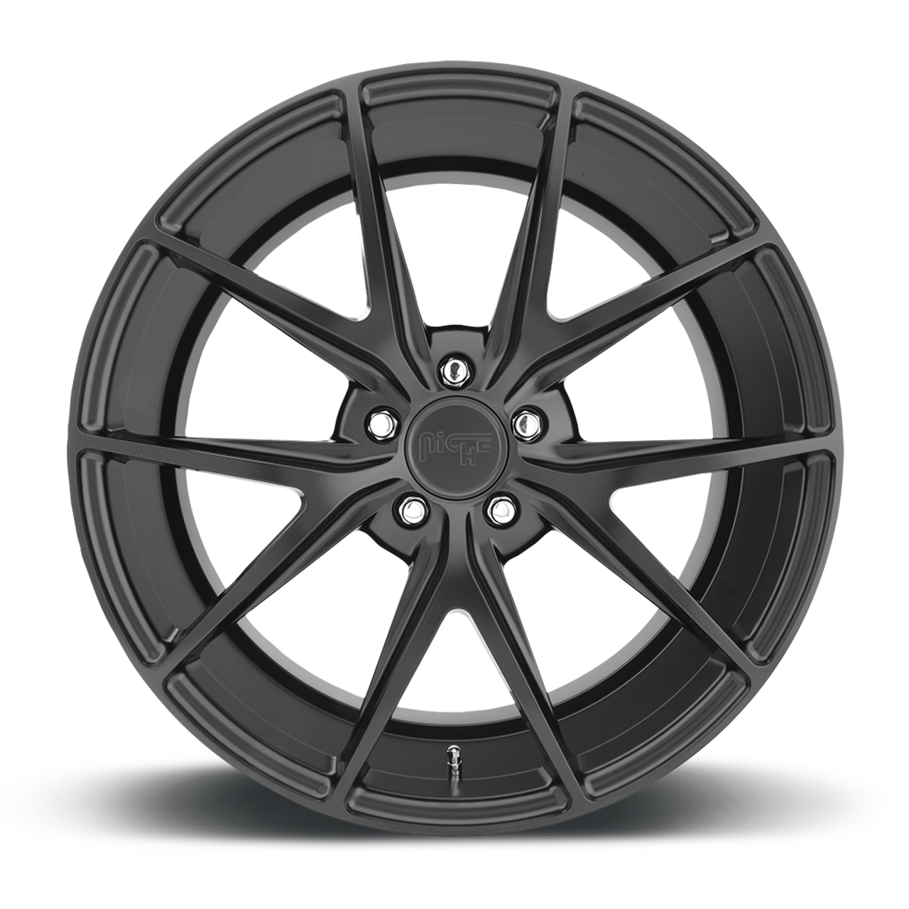 Niche 1PC M117 Misano 22x9 5x4.5 Matte Black Wheel 22" 38mm Rim