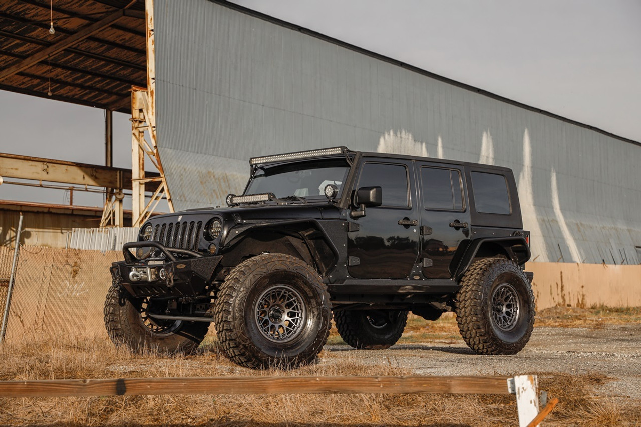 KMC KM722 Technic 20x9 6x5.5 Anthracite Wheel 20" 18mm Rim