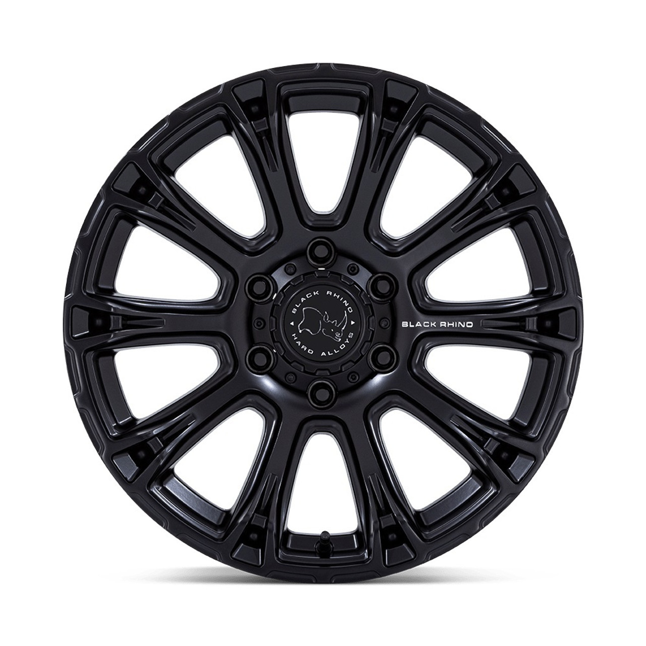 18" Black Rhino Hard Alloys BR020 Diamondback Matte Black 18x9 6x5.5 -12mm Wheel