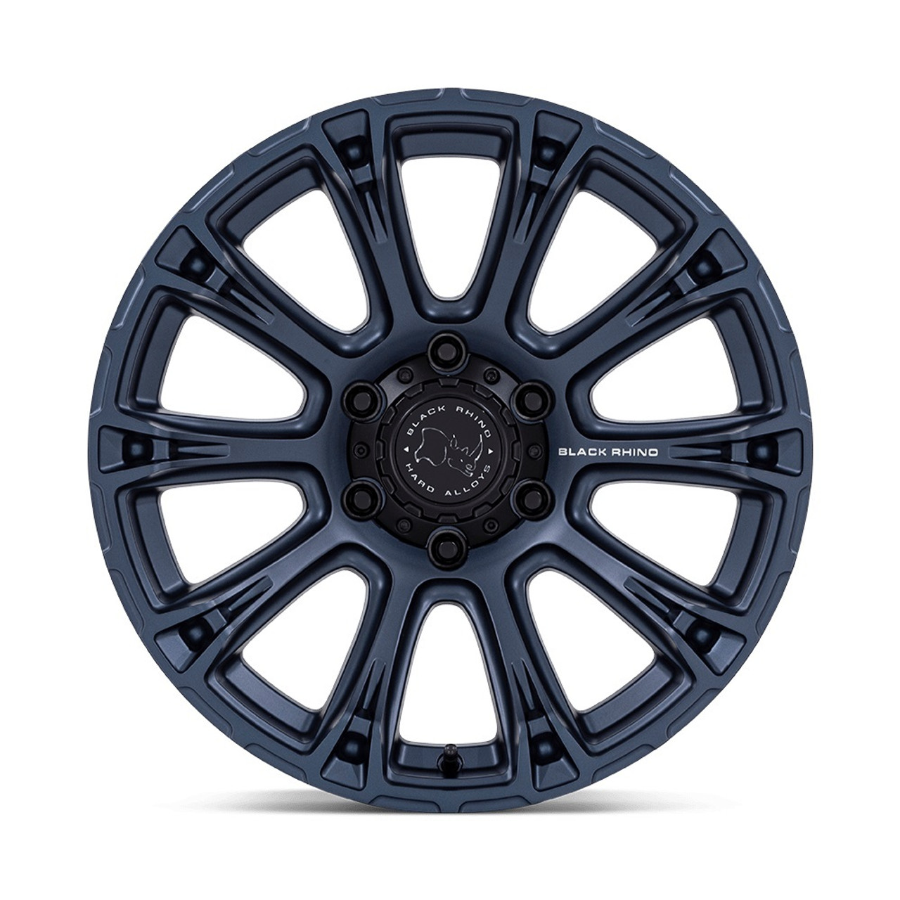 20" Black Rhino Hard Alloys BR020 Diamondback Metallic Blue 20x9 6x135 12mm Rim