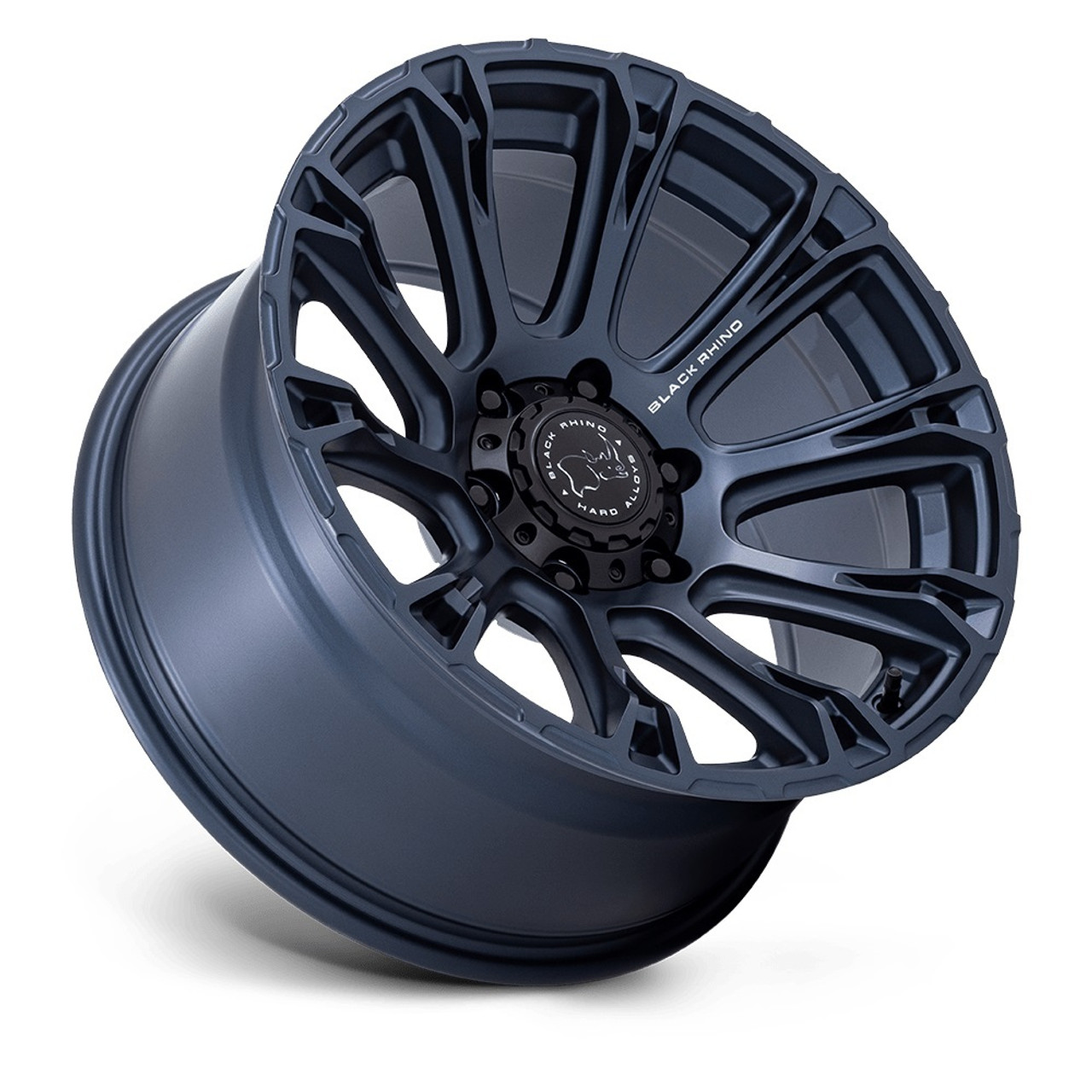 20" Black Rhino Hard Alloys BR020 Diamondback Metallic Blue 20x9 6x135 12mm Rim